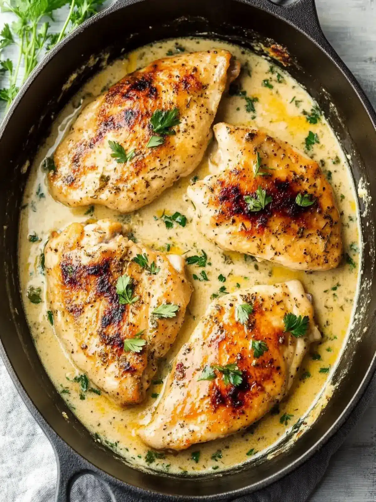 Delicious Tarragon Chicken in Just 30 Minutes! 4 Tarragon Chicken