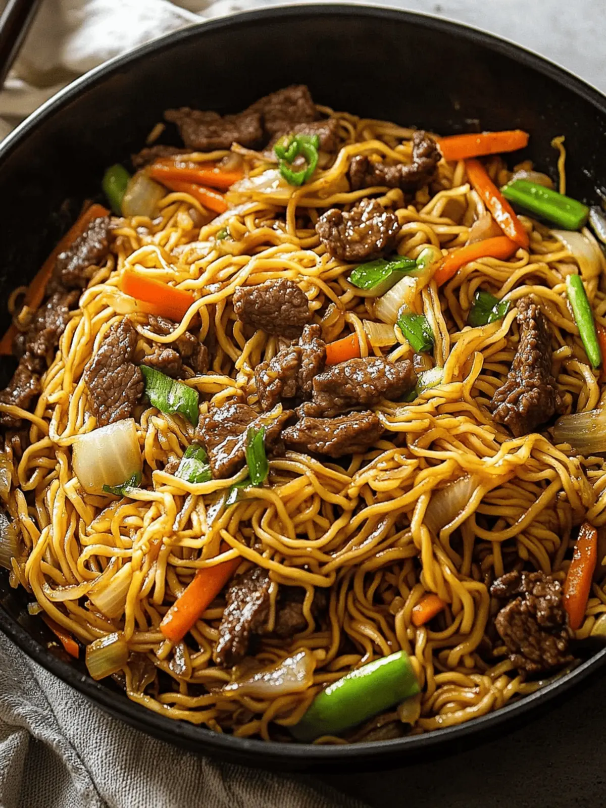 Savory Beef Chow Mein Ready in Just 30 Minutes at Home 4 Beef Chow Mein