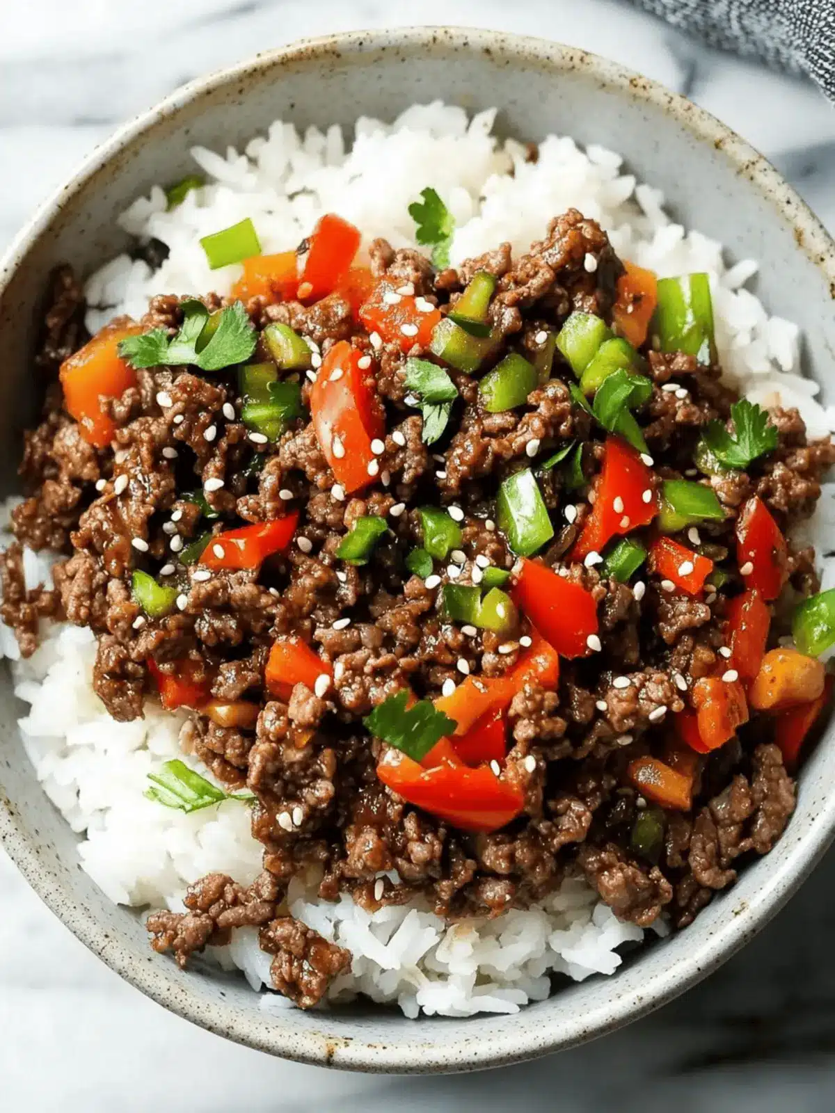 Savory Beef and Pepper Rice Bowls for Easy Homemade Joy 3 Beef and Pepper Rice Bowls