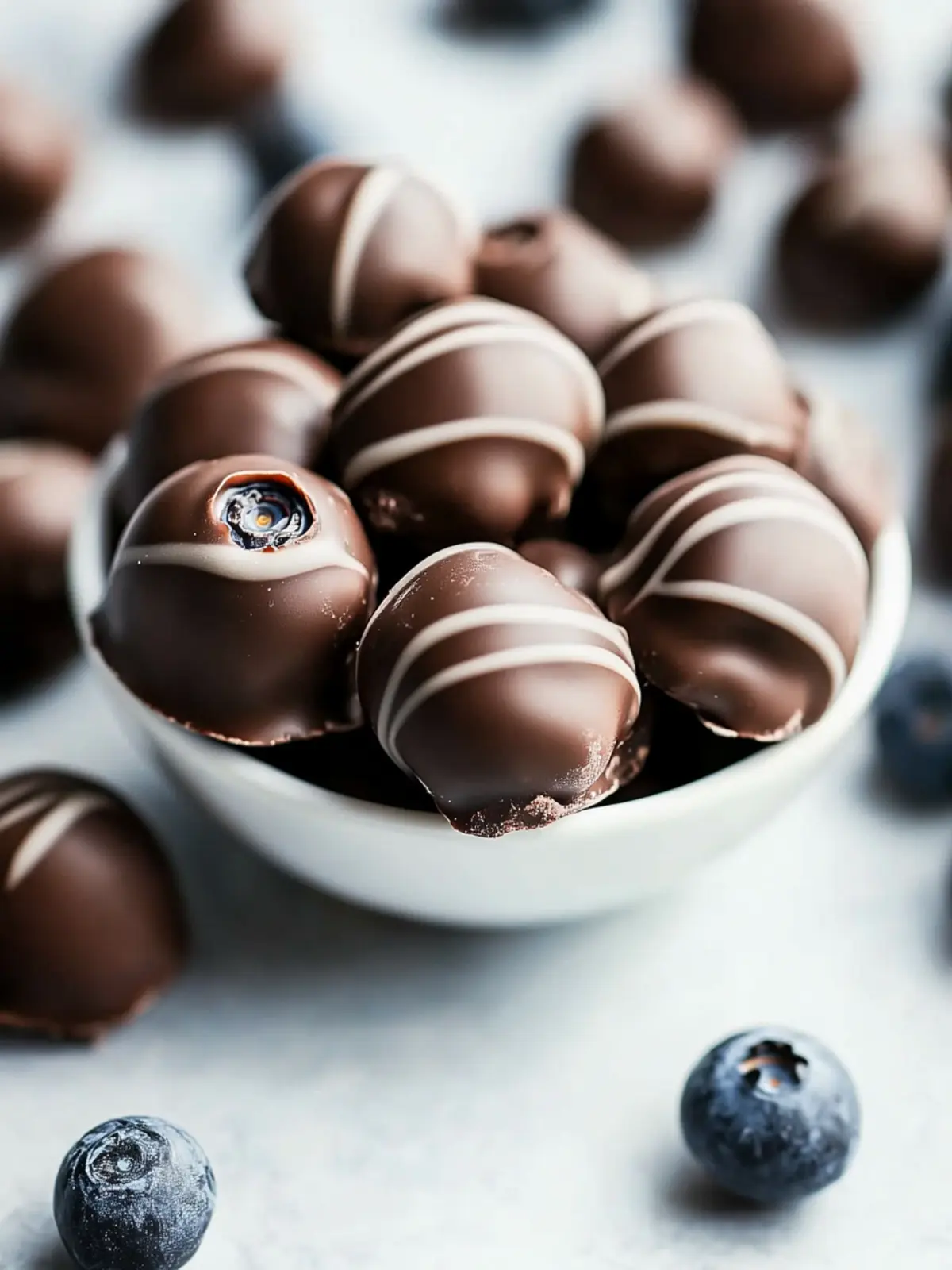 Decadent Chocolate Covered Blueberries for Guilt-Free Indulgence 2 Chocolate Covered Blueberries