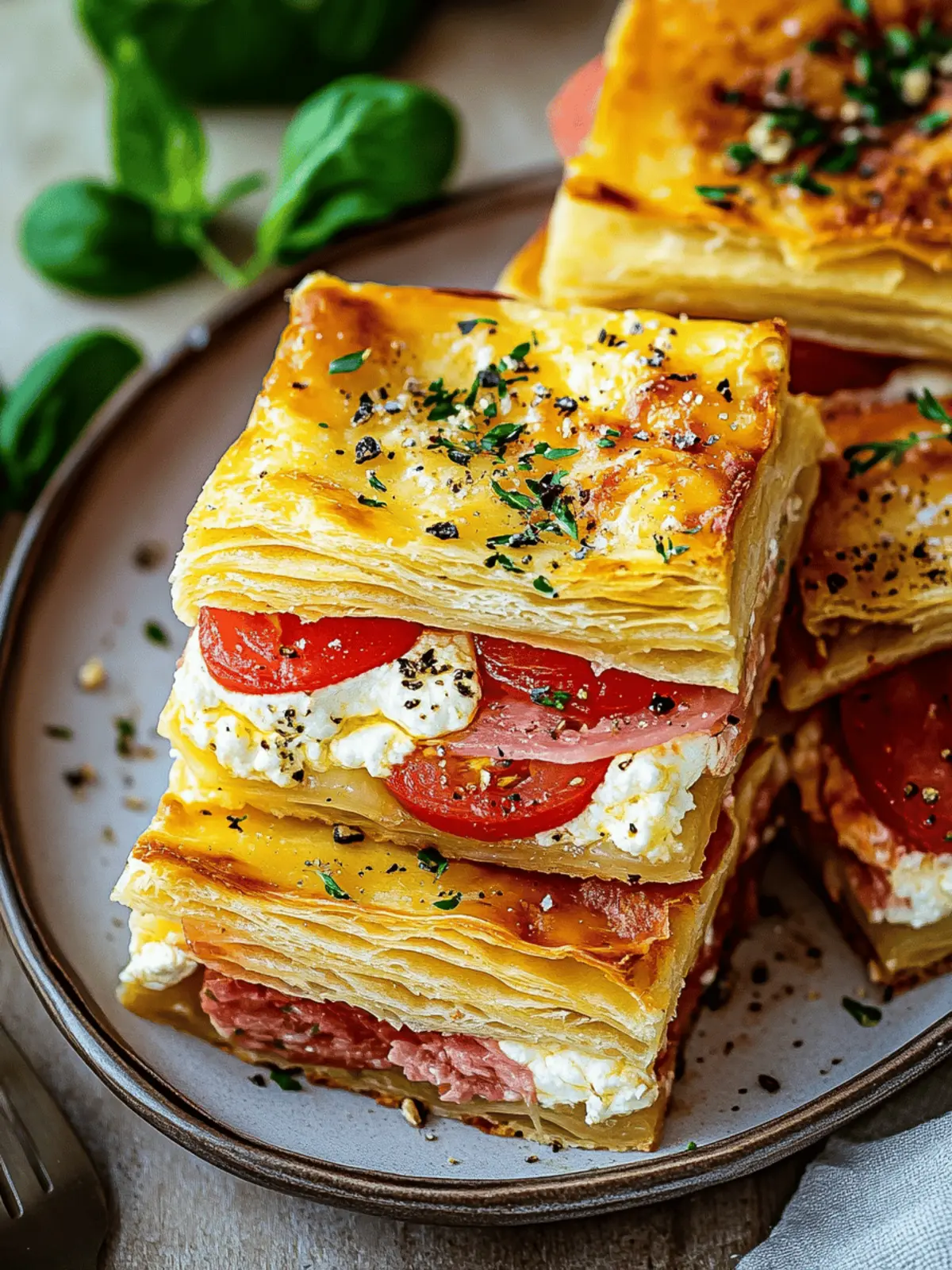 Savory Antipasto Squares Perfect for Any Gathering 2 Antipasto Squares