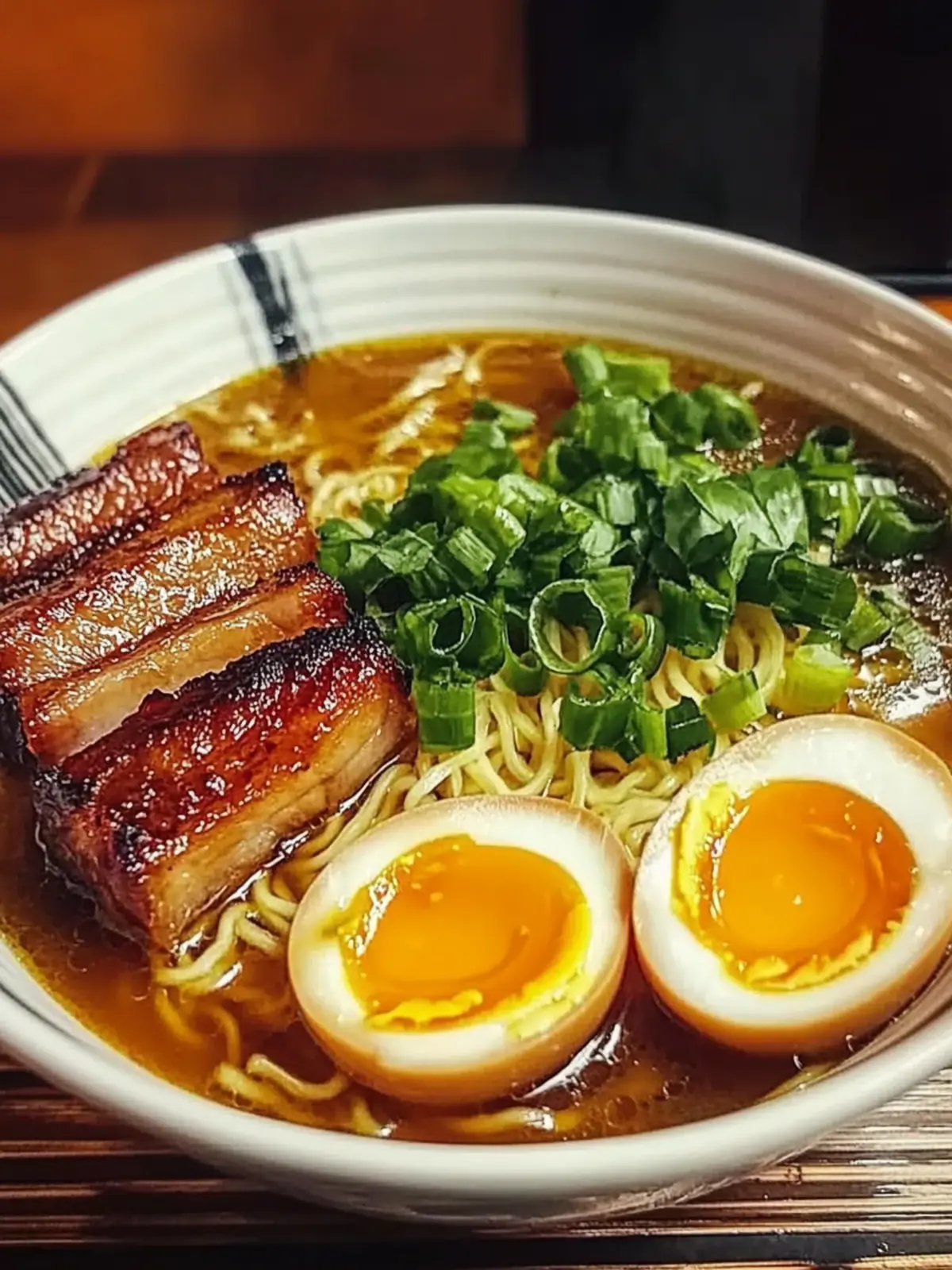 Irresistible Roasted Pork Belly Ramen with Soy Eggs Delight 2 Roasted Pork Belly Ramen with Soy Eggs