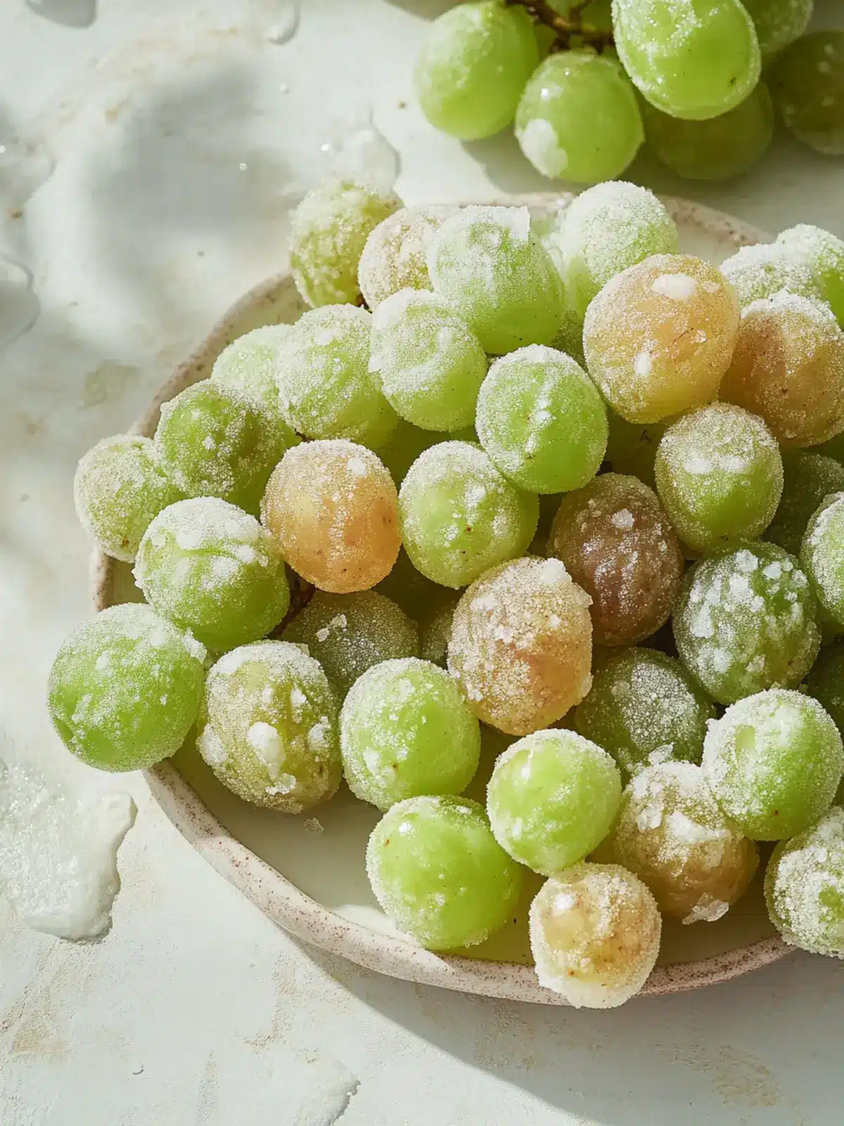 Sour Candied Frozen Grapes for a Refreshing Sweet Treat 2 Sour Candied Frozen Grapes