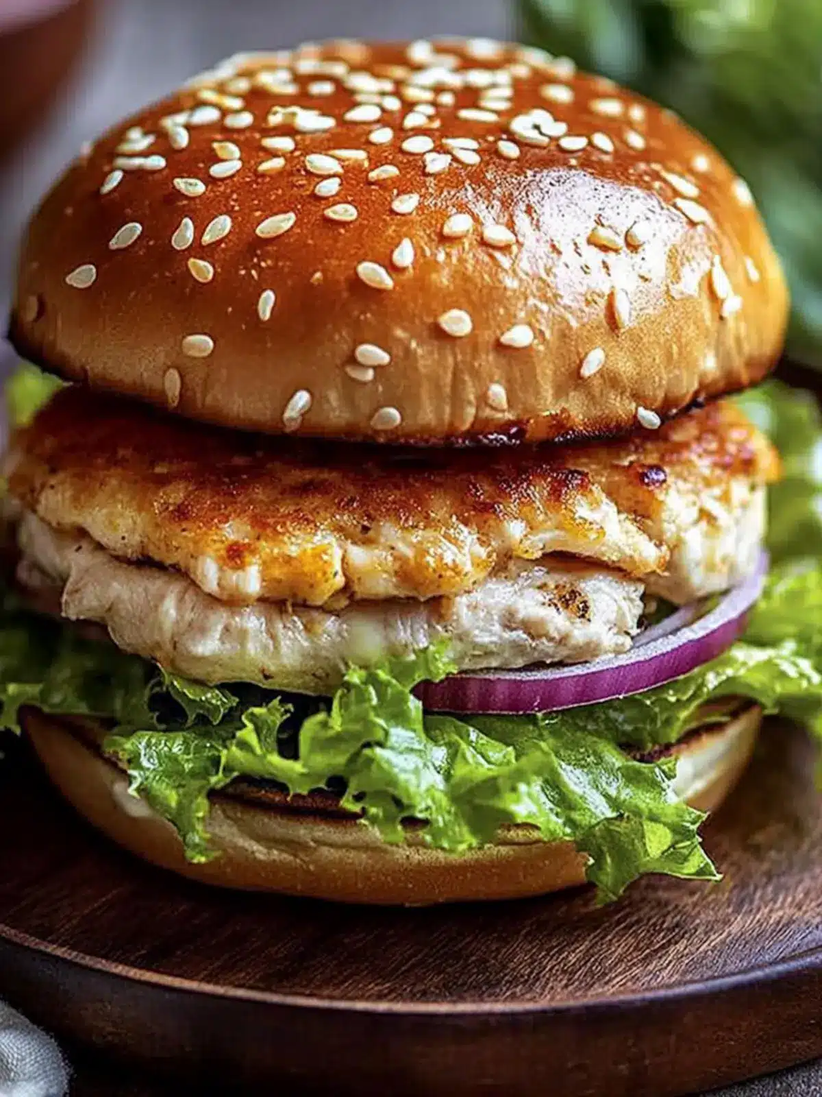 Heavenly Chicken Caesar Burger for Your Weekend BBQ Fun 3 Chicken Caesar Burger