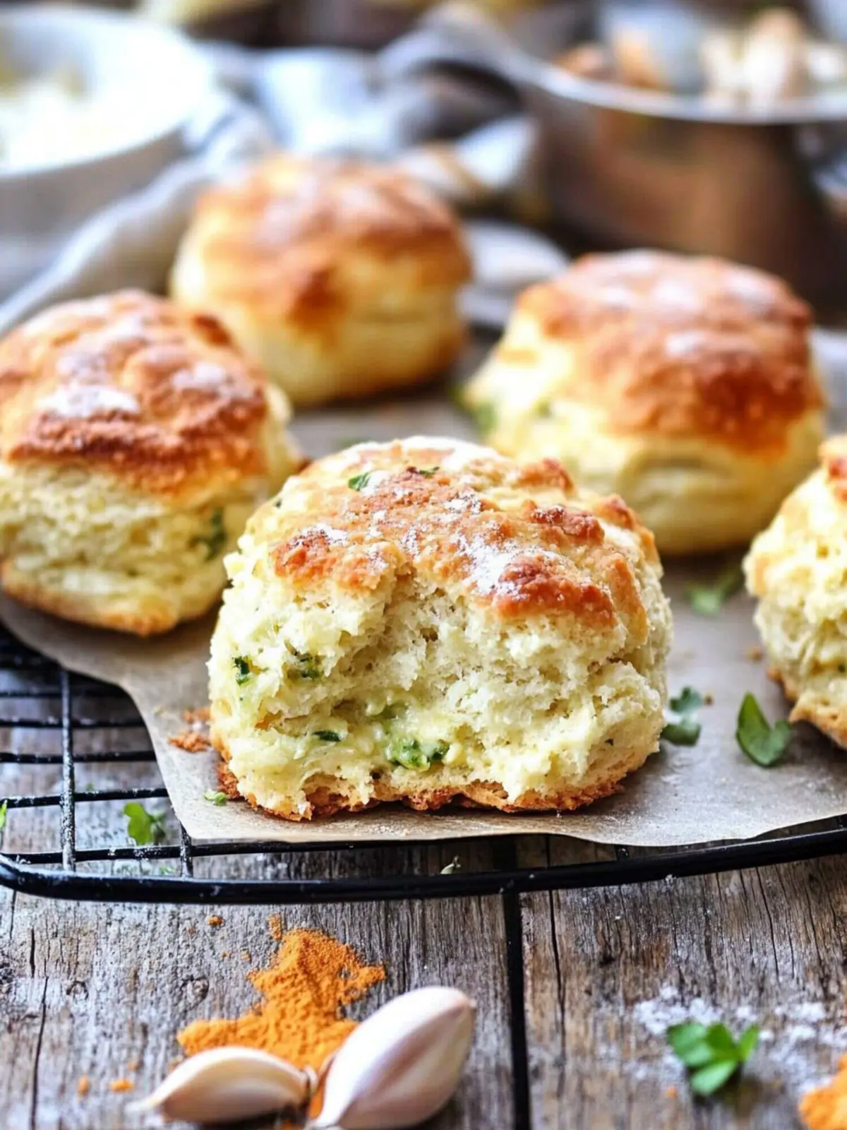 Savory Garlic Cheese Scones for the Ultimate Comfort Snack 3 Garlic Cheese Scones