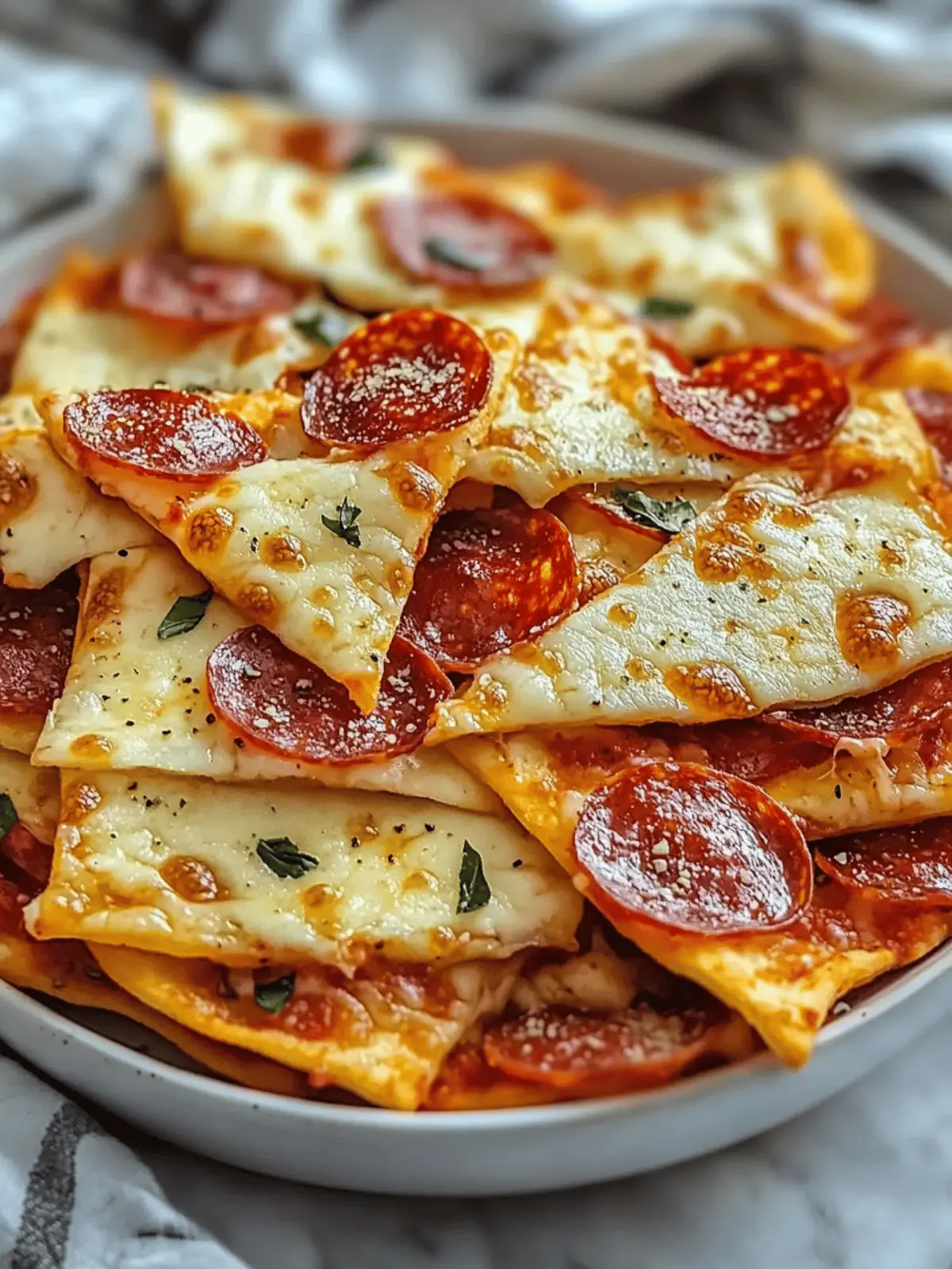 Crispy Pizza Chips: Your New Favorite Low-Carb Snack 4 Pizza Chips