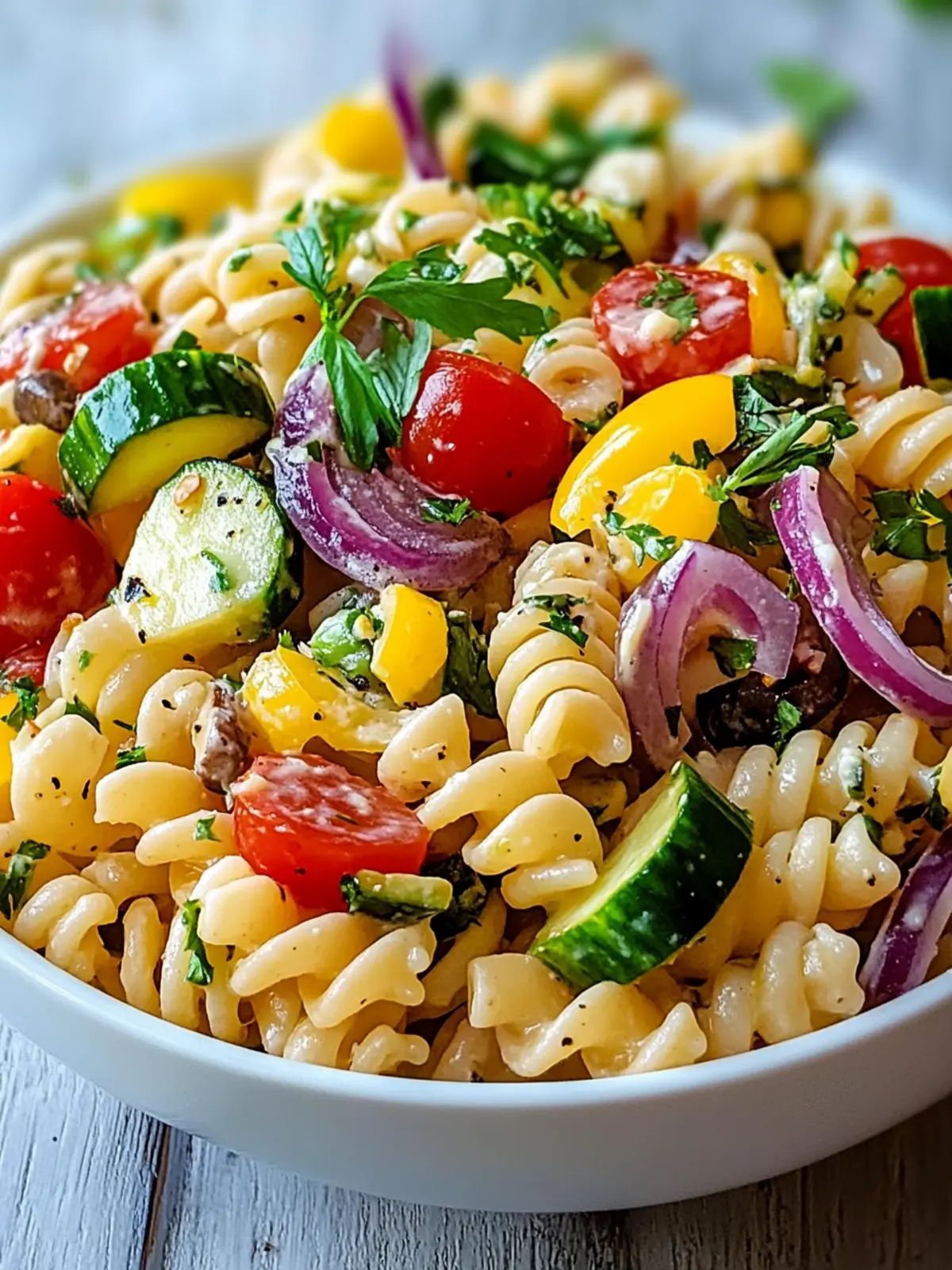 California Pasta Salad: Refreshing and Easy Make-Ahead Delight 2 California Pasta Salad