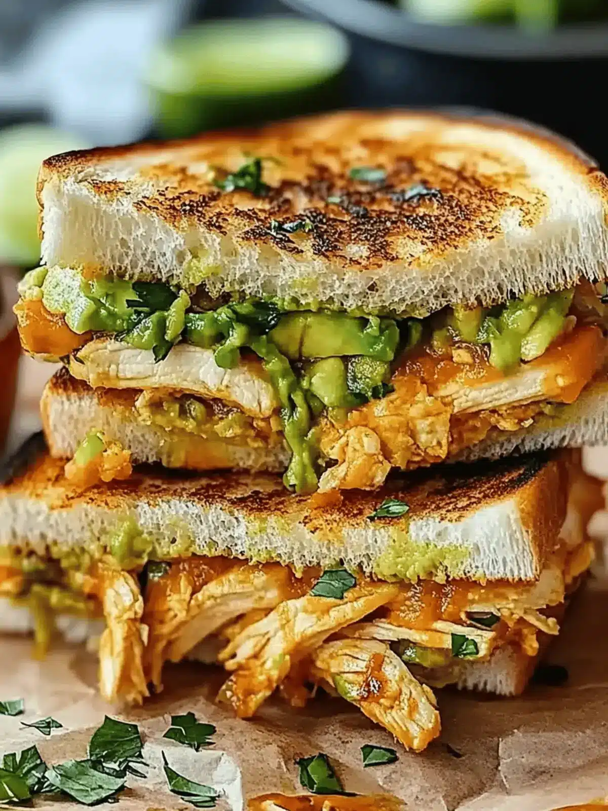 Ultimate Chicken Avocado Melt Sandwich: Comfort on a Plate 3 Chicken Avocado Melt Sandwich