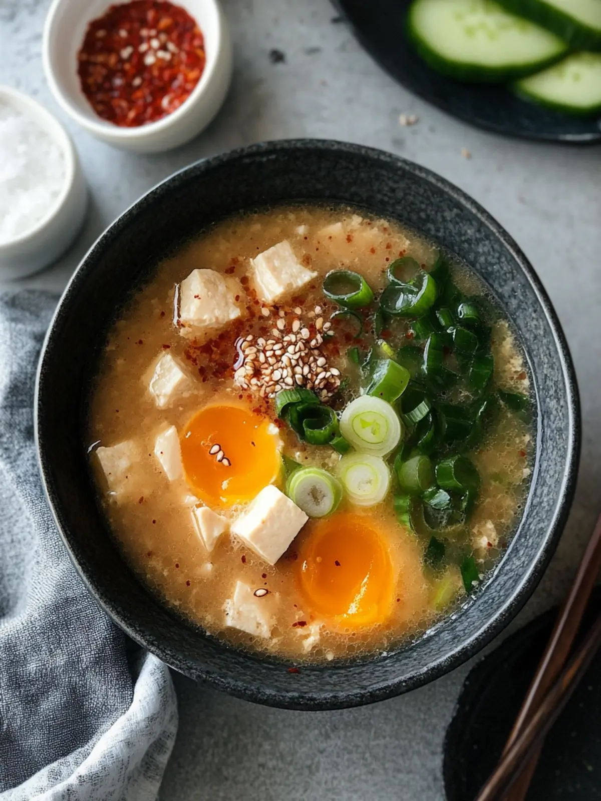 Hearty Korean Soybean Paste Soup for Cozy Nights 2 Korean Soybean Paste Soup