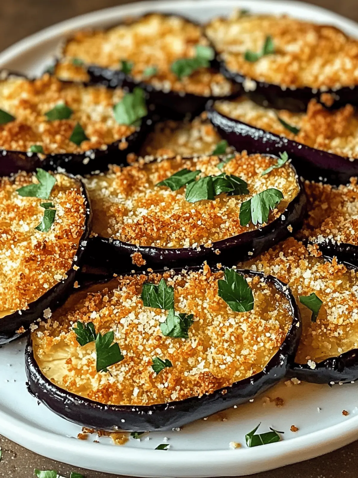 Crispy Baked Eggplant: Unlock the Secret to Healthier Snacking 3 Crispy Baked Eggplant