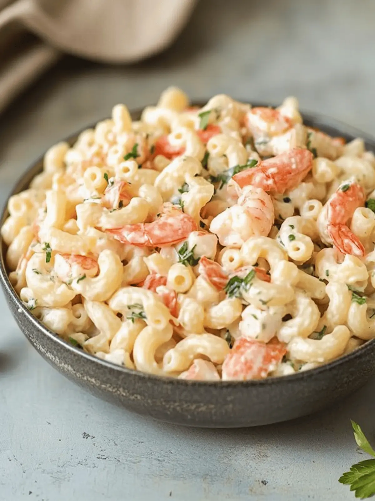 Delicious Seafood Macaroni Salad for Your Summer Feast 4 Seafood Macaroni Salad
