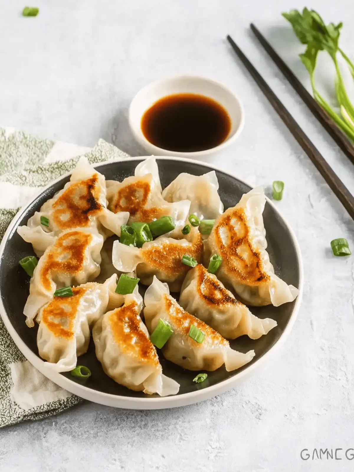 Homemade Gyoza Dumplings: Crispy, Flavorful, and Fun to Make 2 Gyoza Dumplings