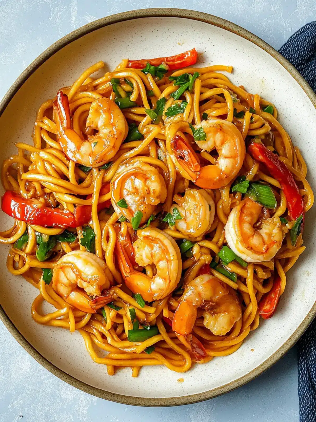 Savor this Savory Prawn and Noodle Stir-Fry in 20 Minutes! 2 Prawn and Noodle Stir-Fry