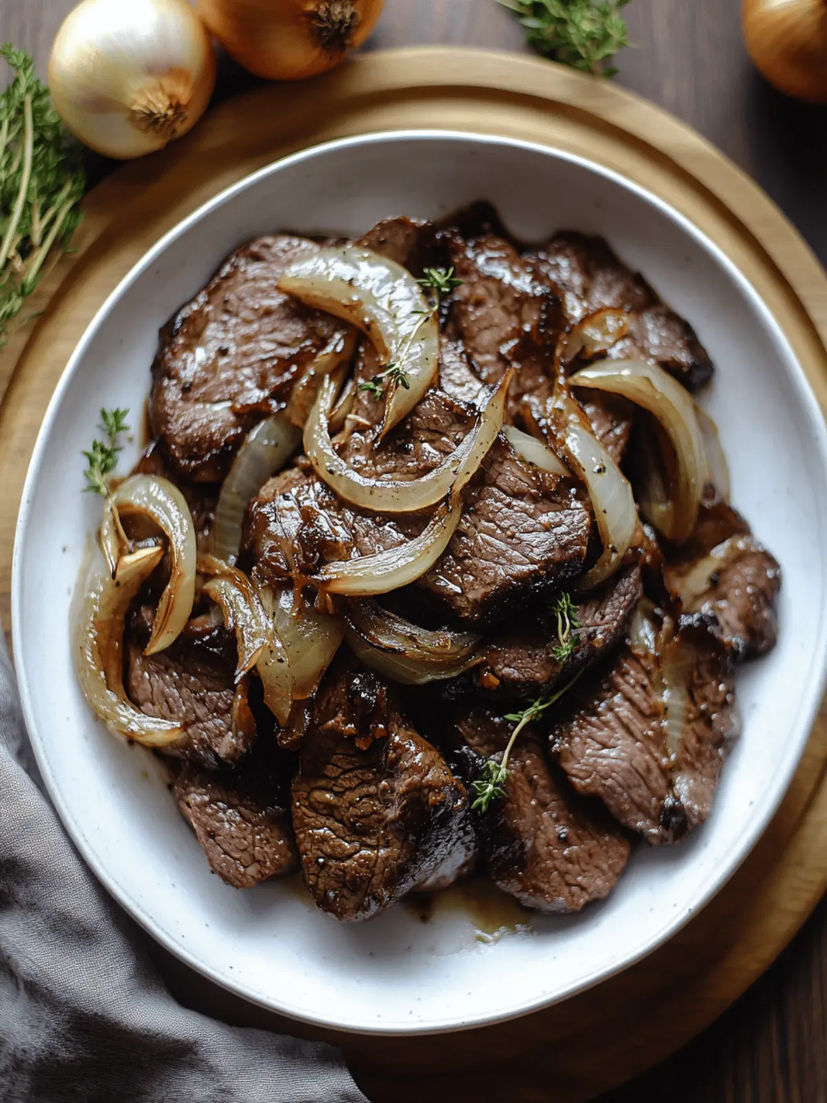 Classic Beef Liver with Saut ed Onions for a Nutrient Boost 4 Classic Beef Liver with Sauteed Onions