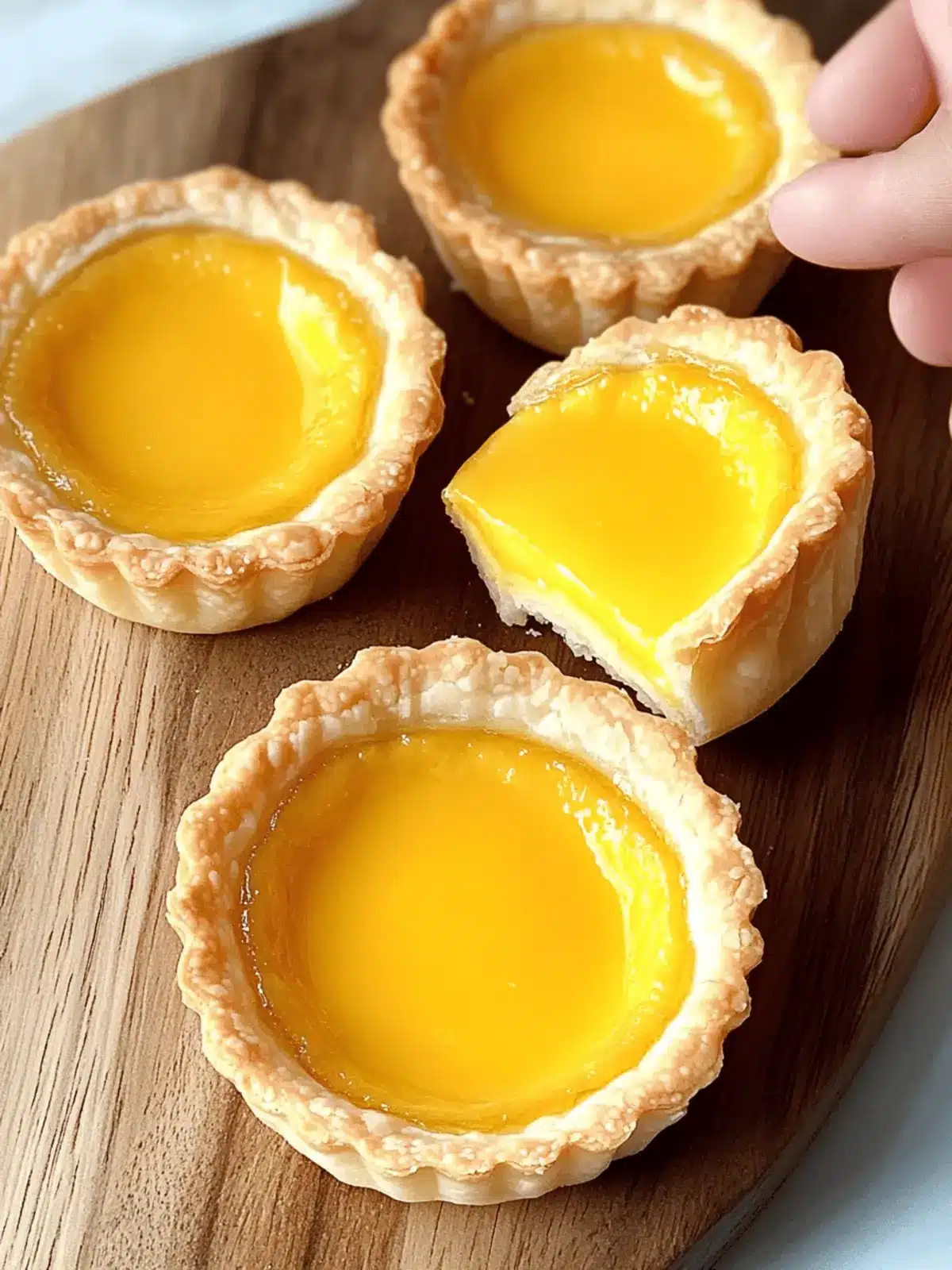 Irresistible Hong Kong Egg Tarts with Cookie Crust Delight 2 Hong Kong Egg Tarts