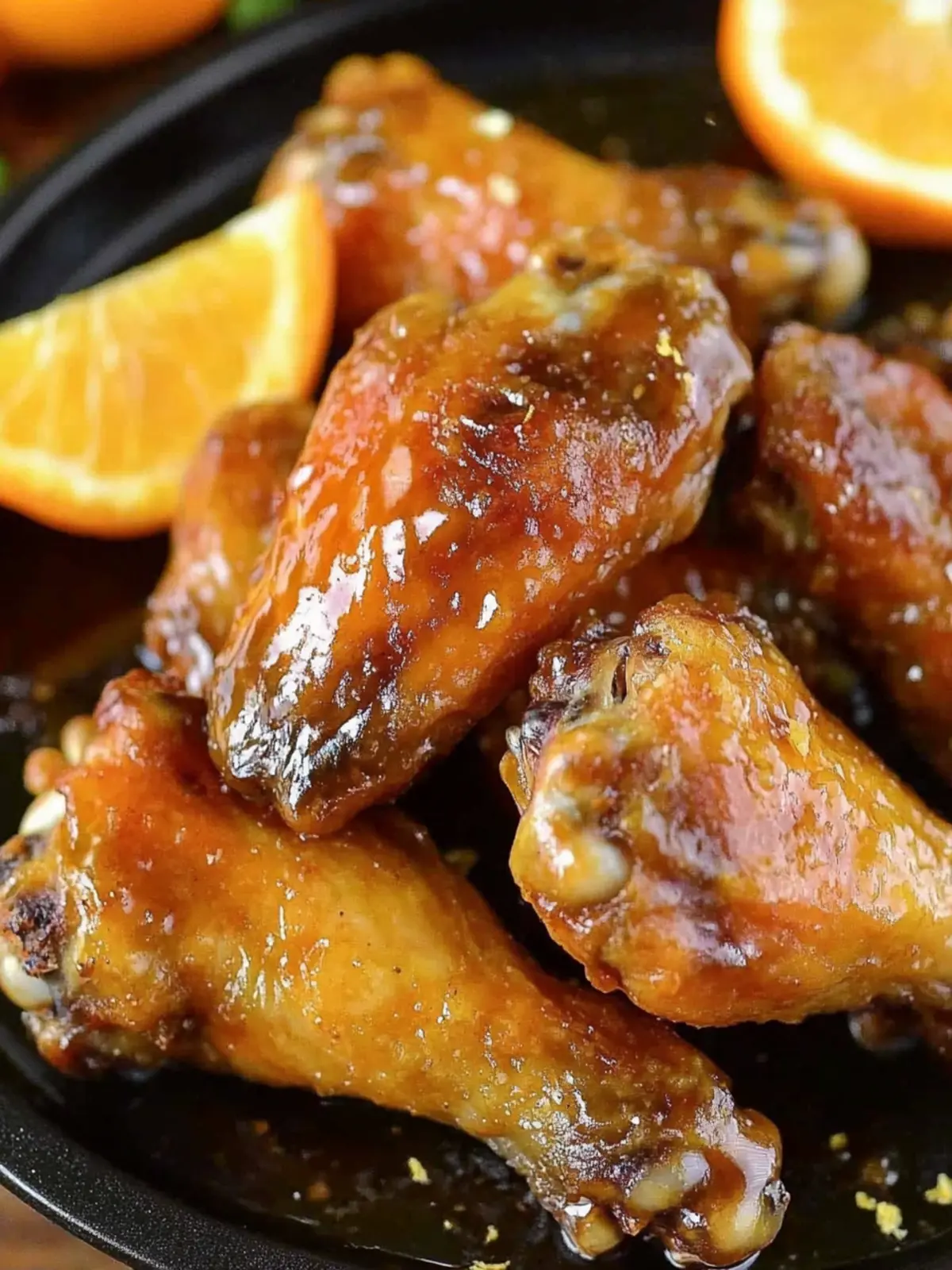 Spicy Orange Glazed Baked Chicken Wings You ll Crave Tonight 2 Spicy Orange Glazed Baked Chicken Wings