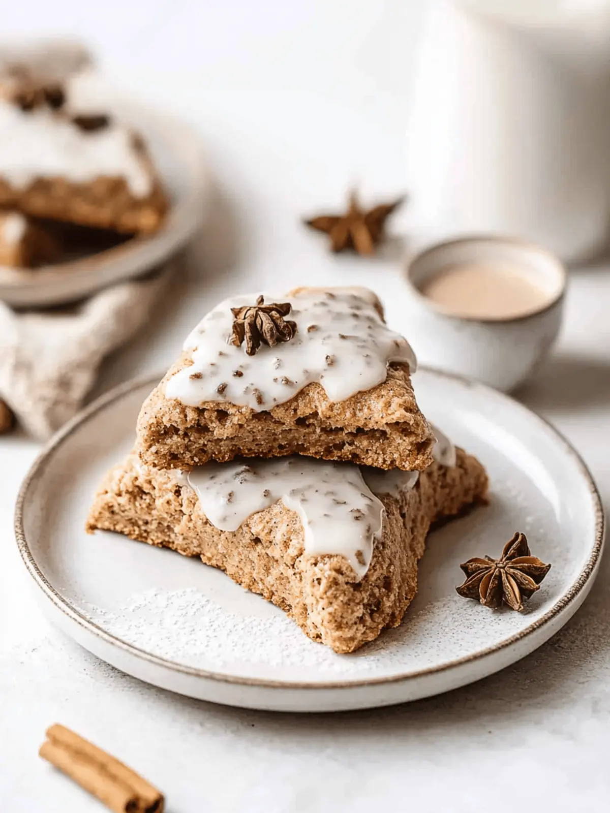 Vegan Chai Scones: Warm, Spiced Delights for Fall Mornings 2 Vegan Chai Scones