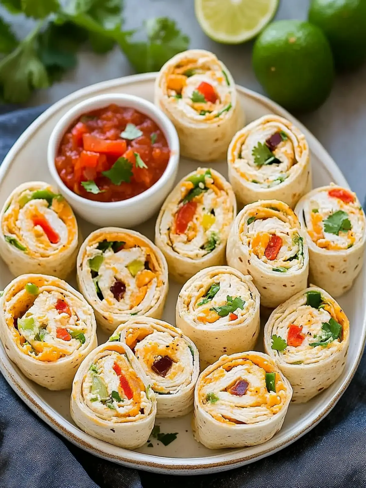 Savory Chicken Taco Pinwheels That Wow Your Taste Buds 3 Chicken Taco Pinwheels