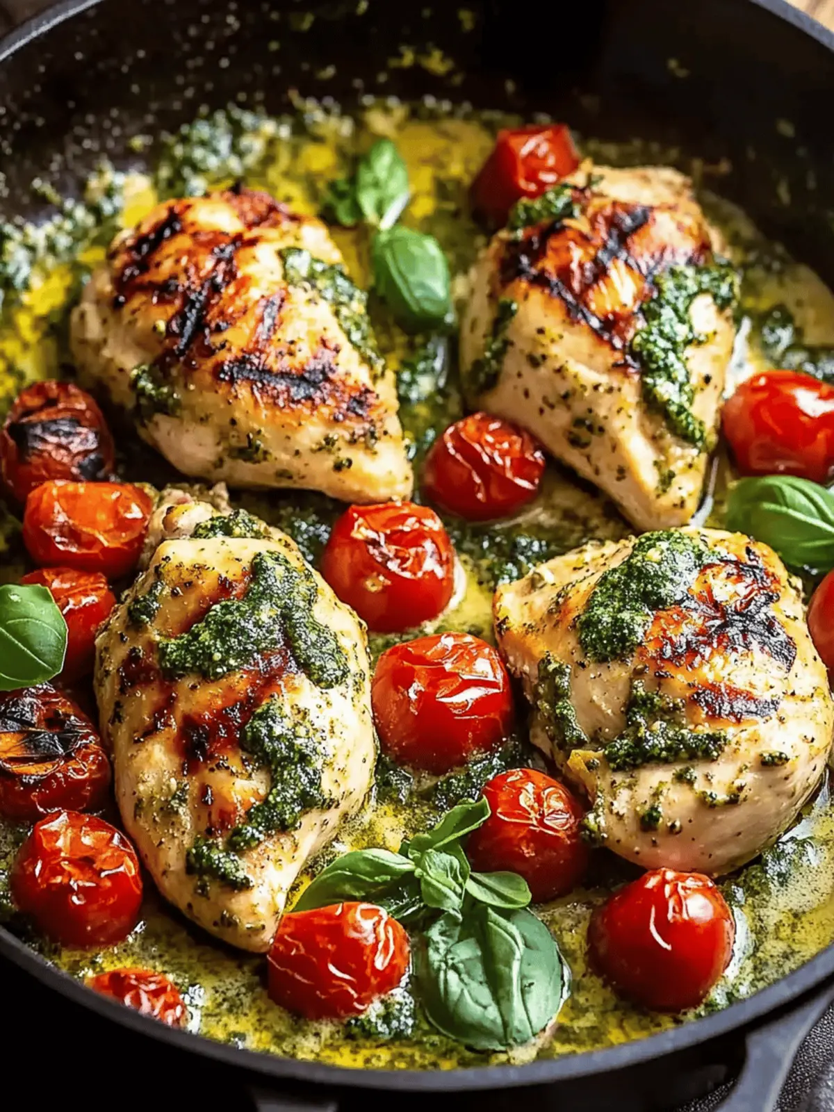 Creamy Pesto Chicken: A 30-Minute Family Favorite Dinner 4 Creamy Pesto Chicken