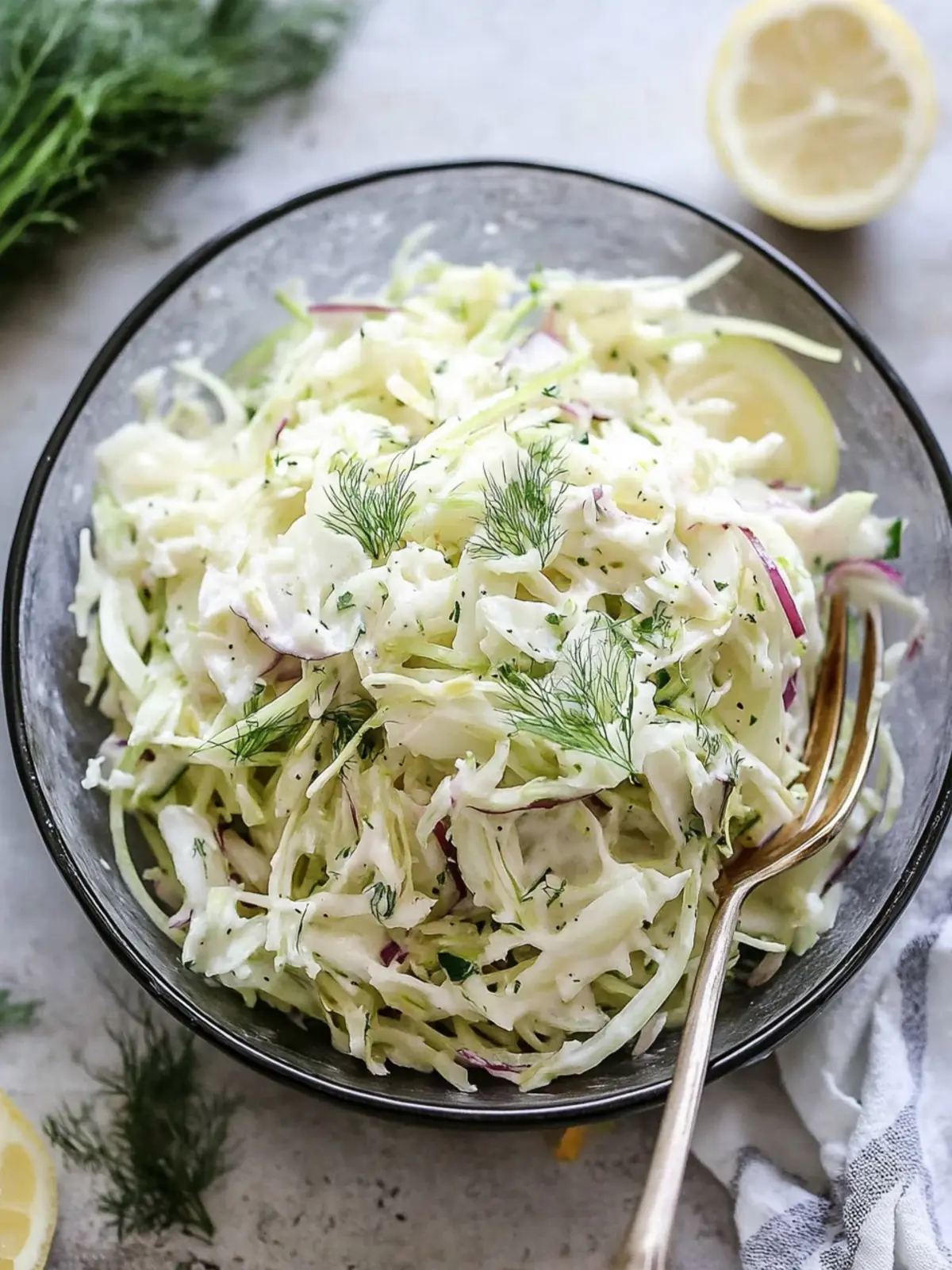 Delicious Fennel Slaw: Fresh, Crunchy, and So Easy to Make 3 Fennel Slaw