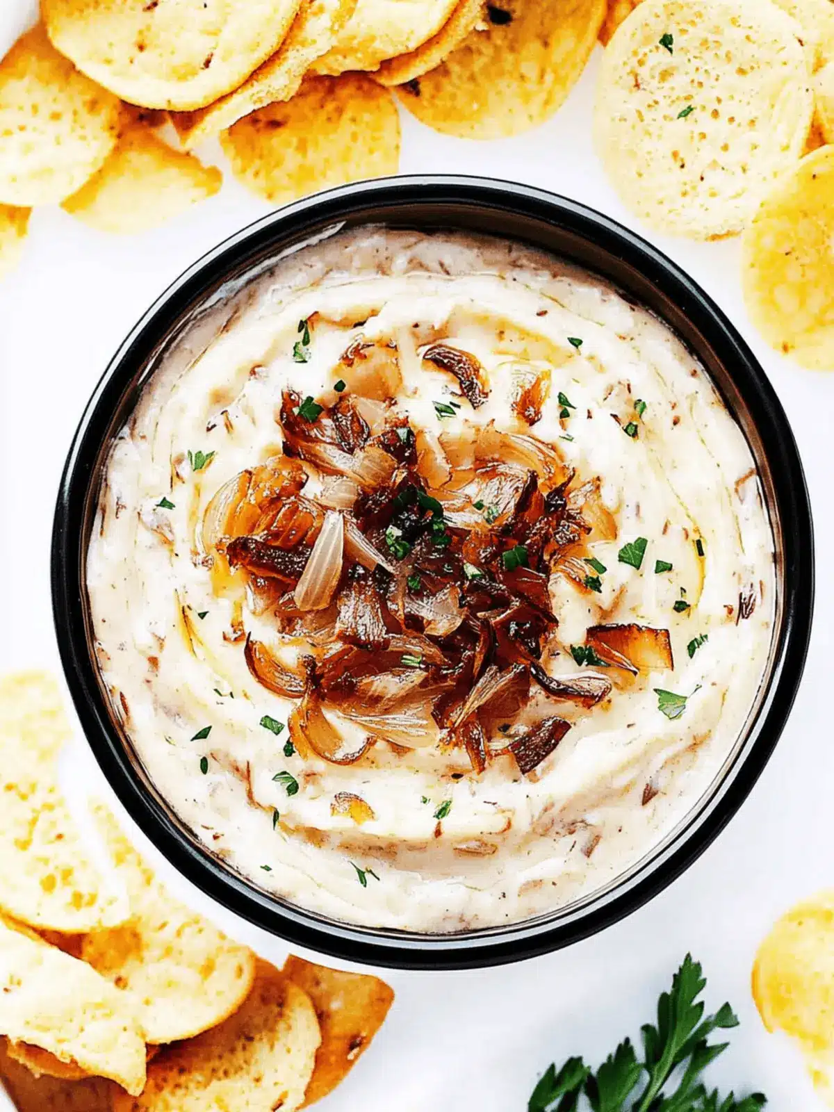 Deliciously Creamy French Onion Dip for Your Next Gathering 4 French Onion Dip
