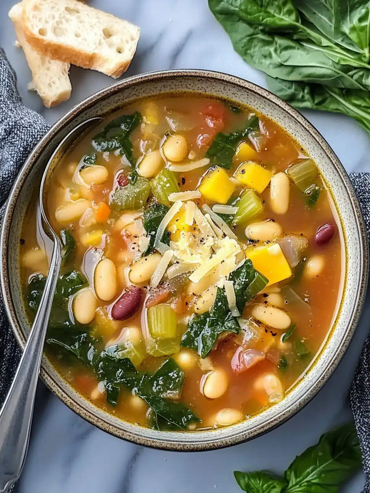 Spring Minestrone Soup: A Fresh Twist on a Classic Comfort 2 Spring Minestrone Soup