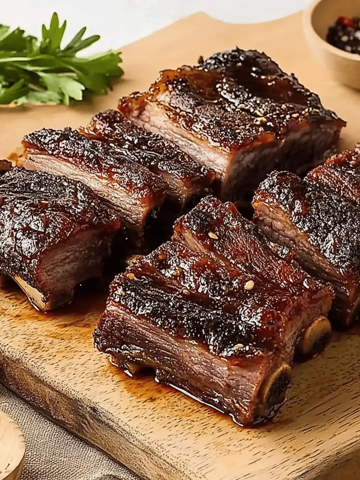 Smoked Beef Short Ribs: Melt-in-Your-Mouth BBQ Delight 2 Smoked Beef Short Ribs