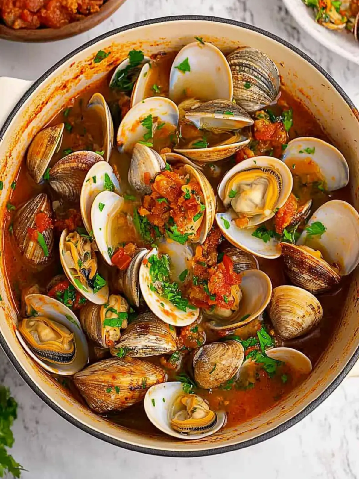 Savor Clams and Chorizo for a Dinner to Remember 2 Clams and Chorizo