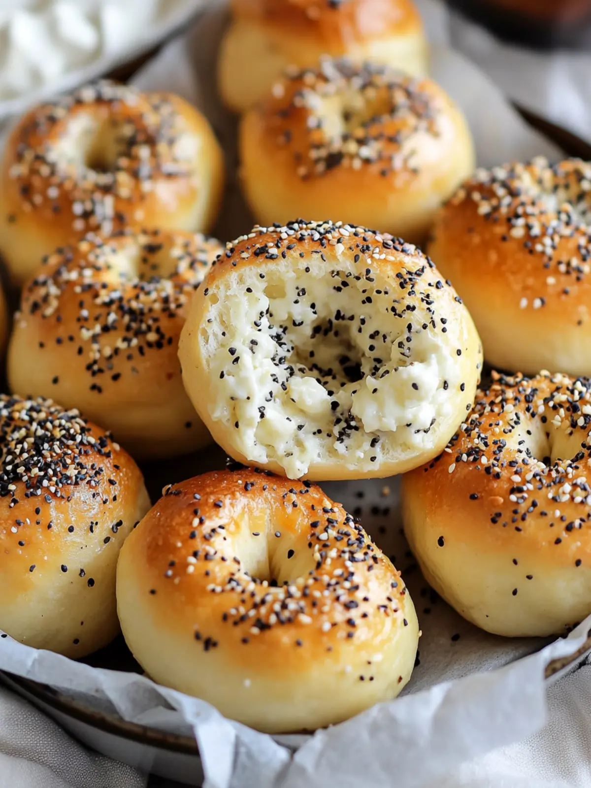 Irresistible Stuffed Bagel Bites for Your Snack Cravings 4 Stuffed Bagel Bites