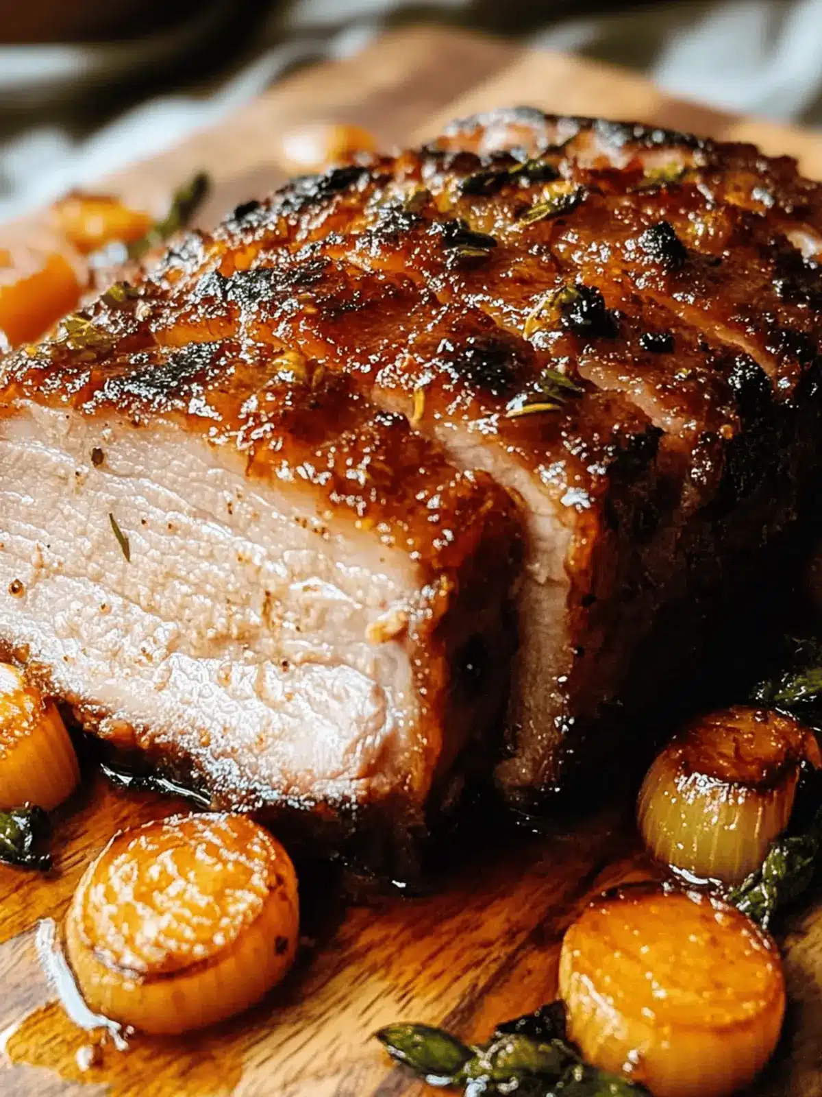 Roasted Honey Garlic Pork That's Sweet, Sticky, and Savory 2 Roasted Honey Garlic Pork