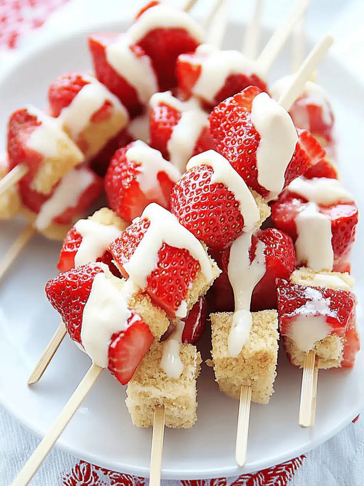 Delicious Strawberry Shortcake Kabobs for Sweet Moments 4 Strawberry Shortcake Kabobs