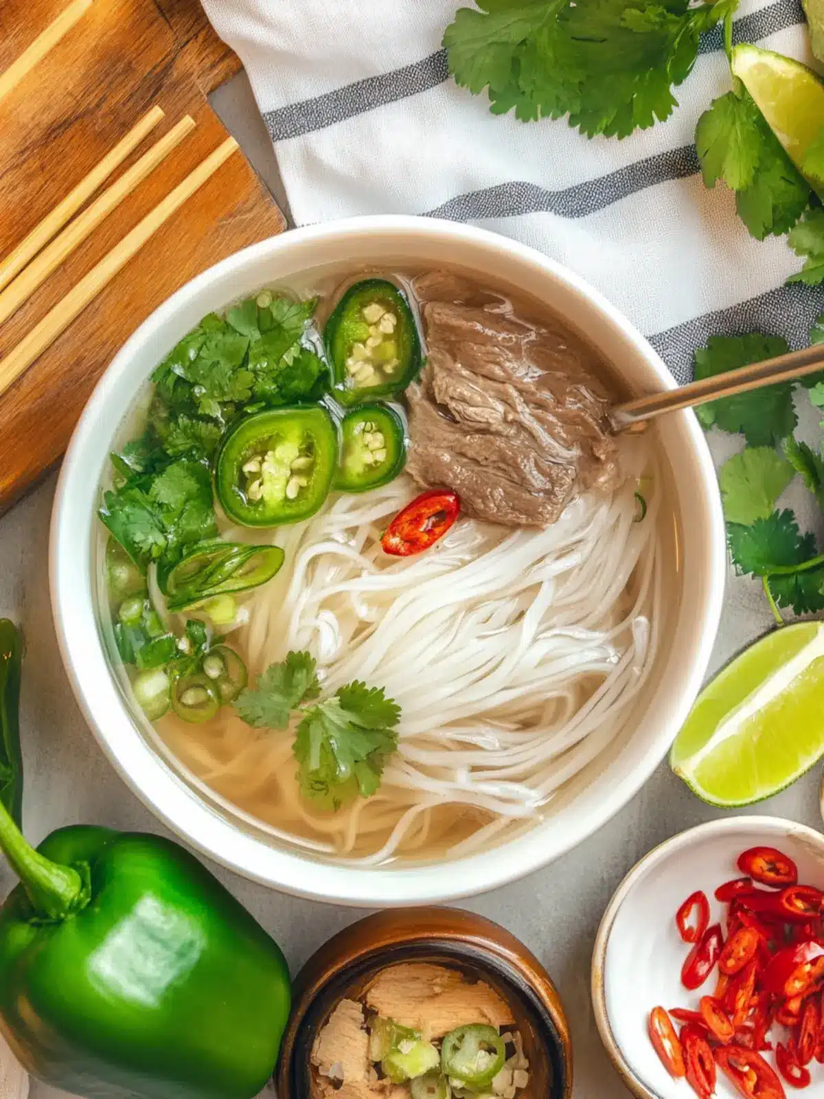 Unlock Comfort with Homemade Vietnamese Pho Noodle Soup 4 Vietnamese Pho Noodle Soup