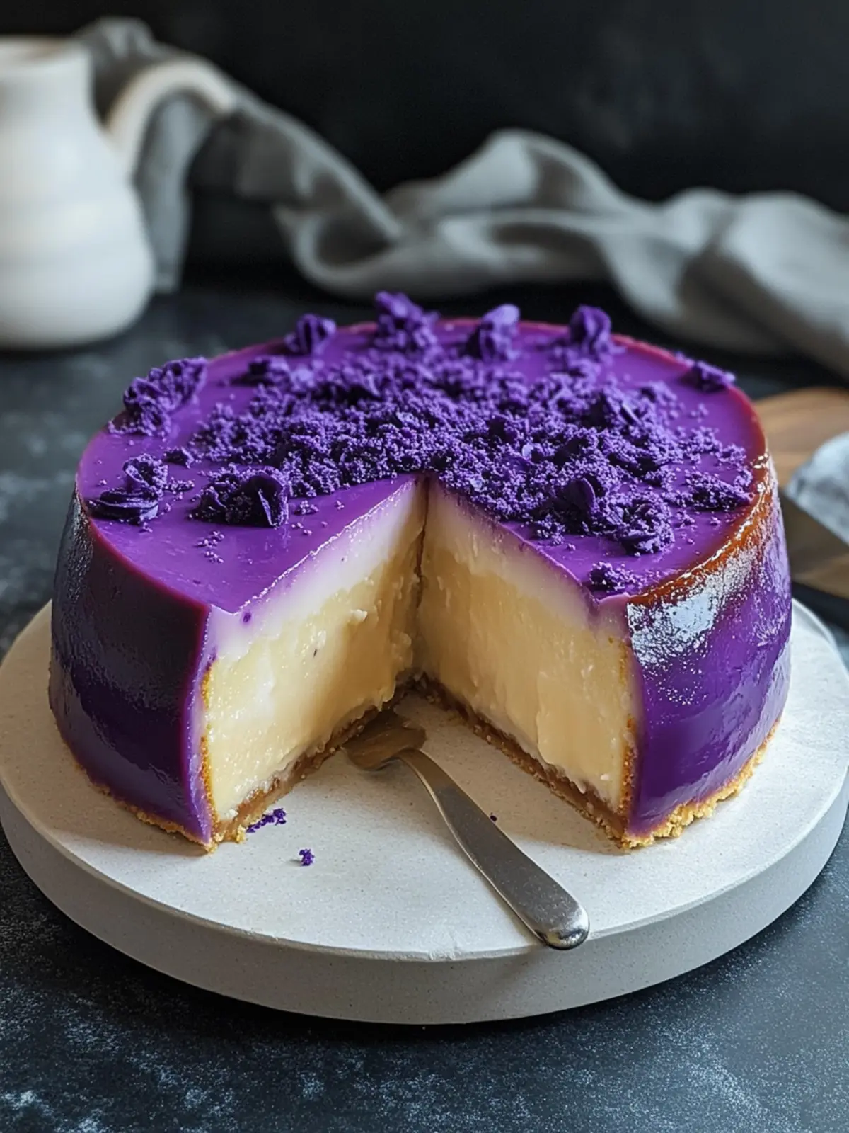 Delicious Ube Leche Flan Cake You'll Crave Again and Again 4 Ube Leche Flan Cake