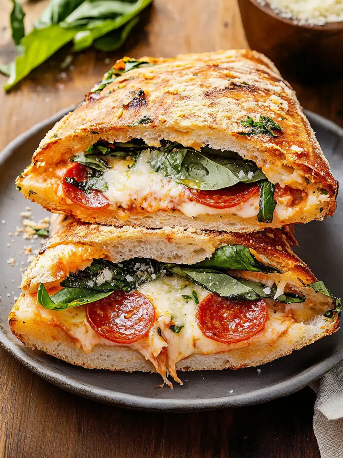 Irresistible Caesar Pepperoni Pizza Sandwich You Can t Resist 2 Caesar Pepperoni Pizza Sandwich