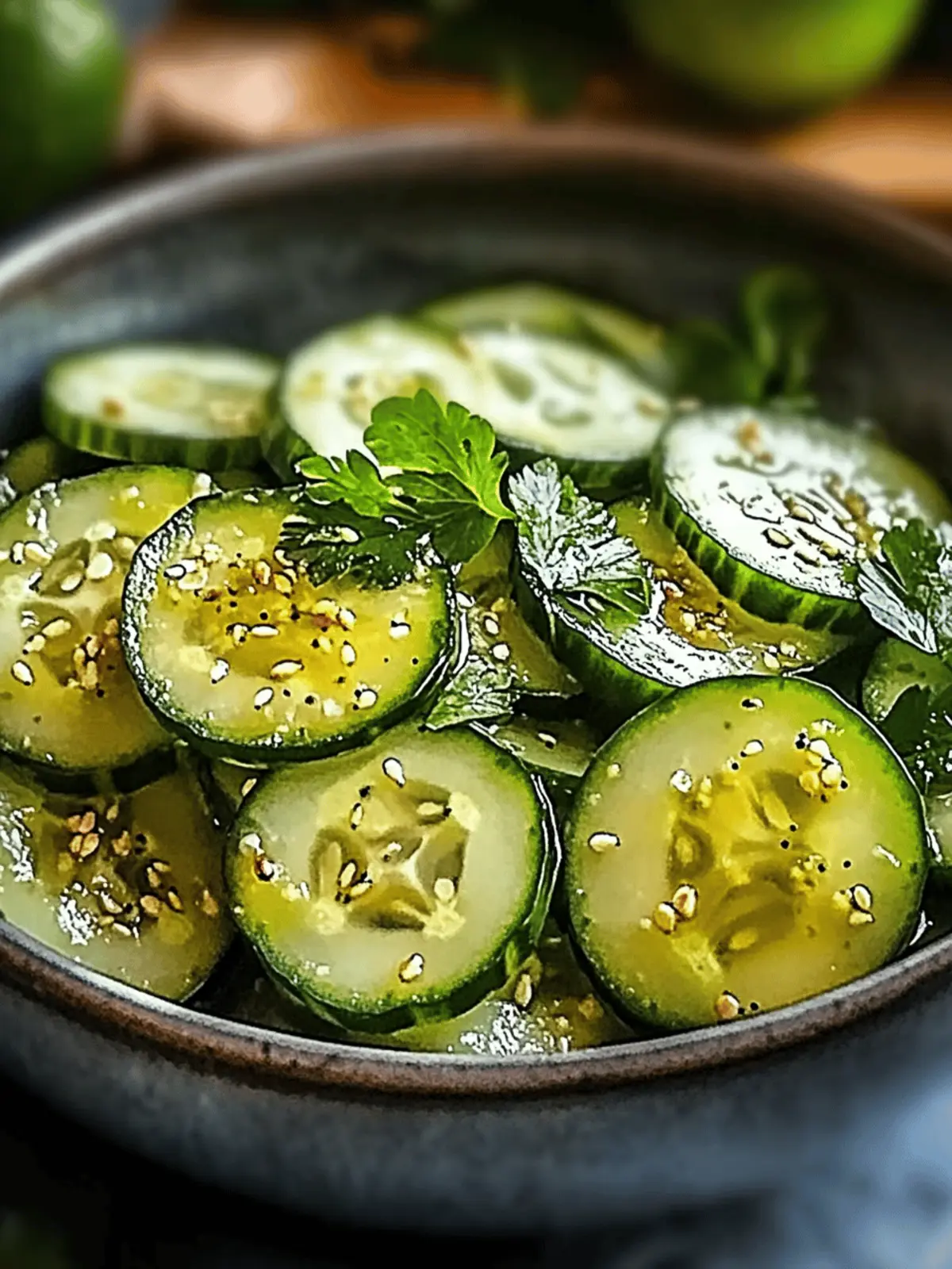 Zesty Honey Lime Cucumber Salad to Brighten Your Summer 4 Honey Lime Cucumber Salad