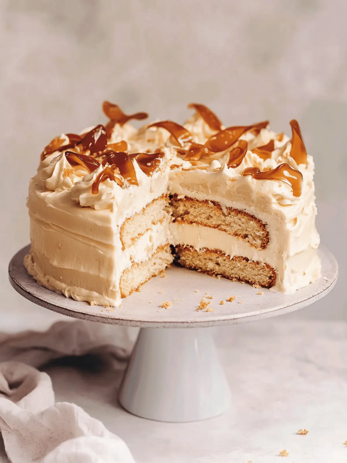 Delight in a Fluffy Caramel Cloud Cake That Melts in Your Mouth 3 Caramel Cloud Cake