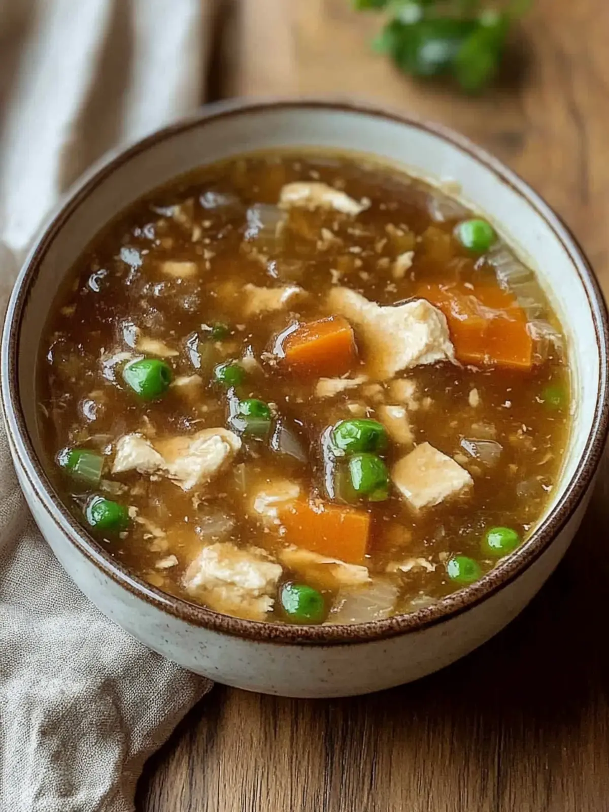 Classic Hot and Sour Soup: Healthy Vegetarian Delight 4 Classic Hot and Sour Soup