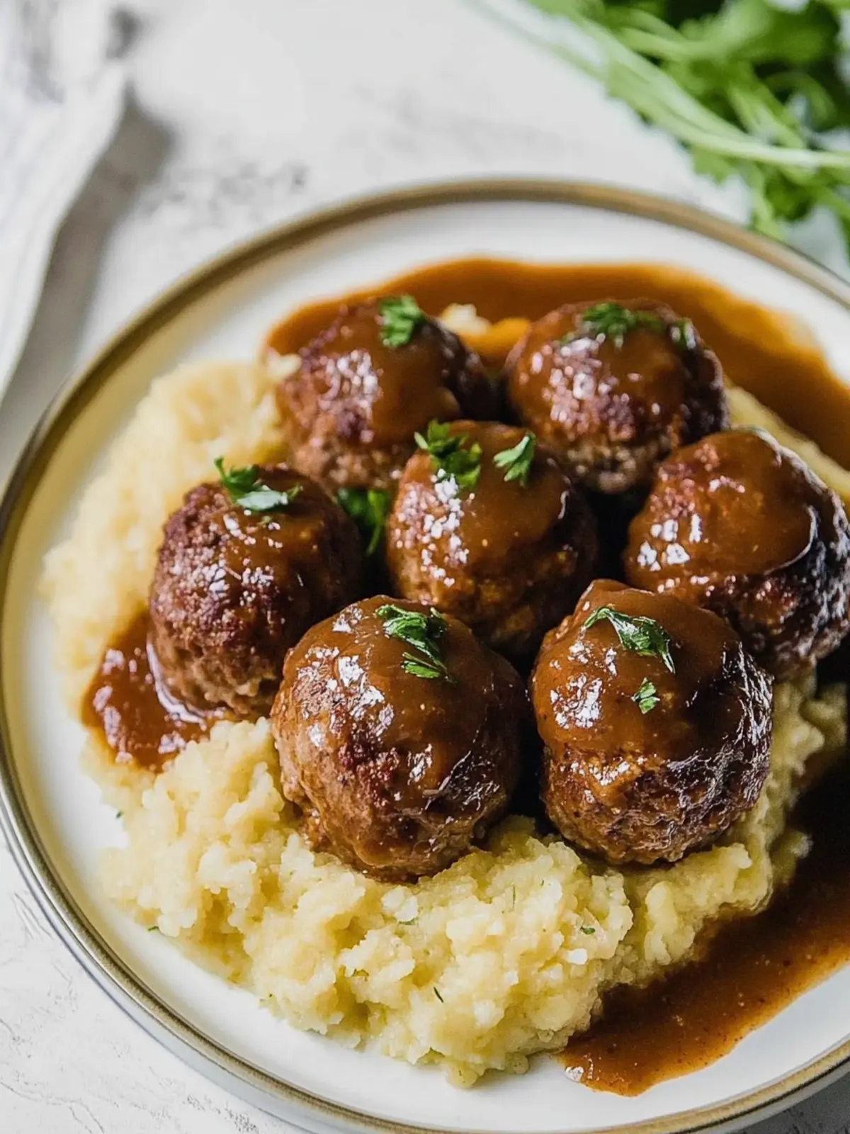 Irresistible Salisbury Steak Meatballs for Cozy Nights 4 Salisbury Steak Meatballs