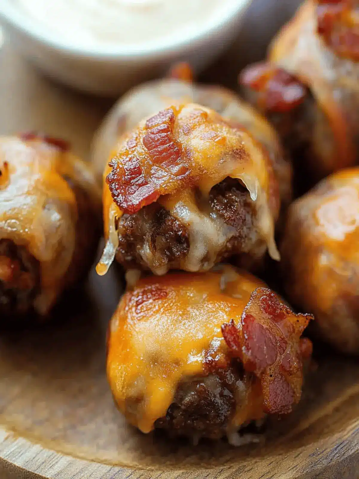 Melt-in-Your-Mouth Bacon Cheeseburger Bombs Recipe 4 Bacon Cheeseburger Bombs