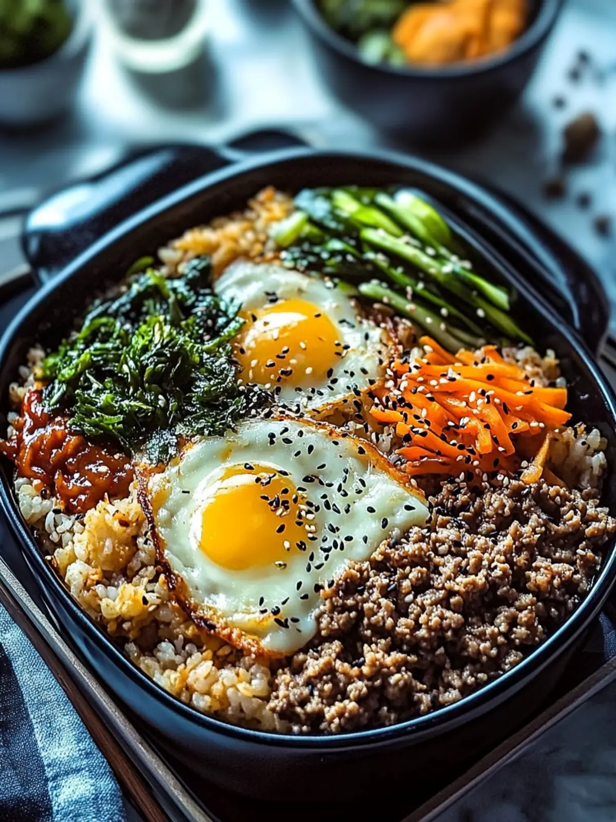 Bibimbap Casserole with Ground Pork: A Cozy One-Pan Delight 4 Bibimbap Casserole with Ground Pork