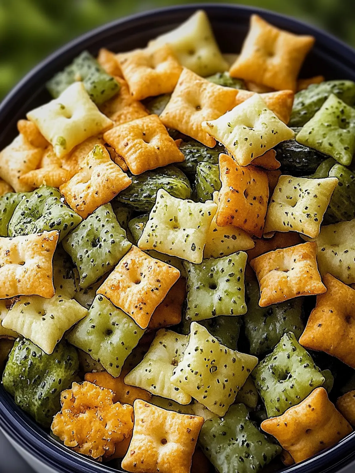 Zesty Dill Pickle Chex Mix for Snack Lovers and Game Days 3 Dill Pickle Chex Mix