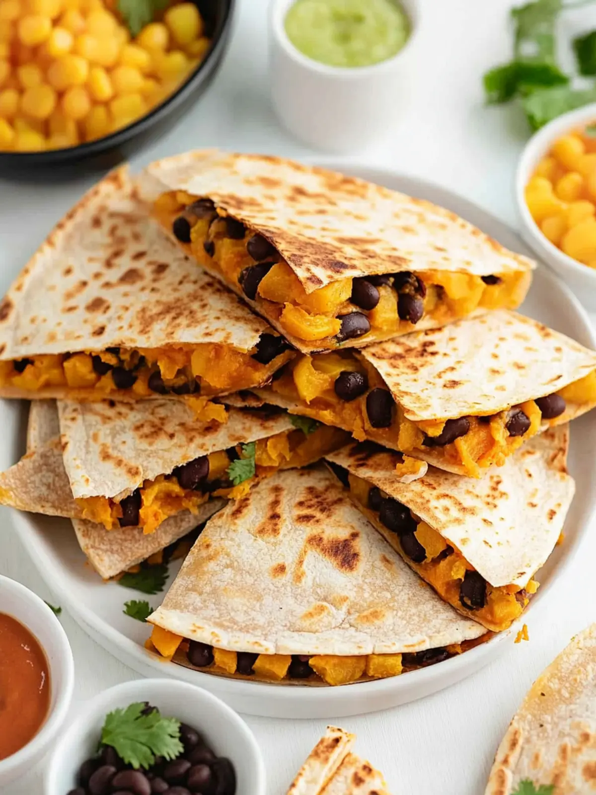 Irresistible Sweet Potato Black Bean Quesadillas Recipe 3 Sweet Potato Black Bean Quesadillas