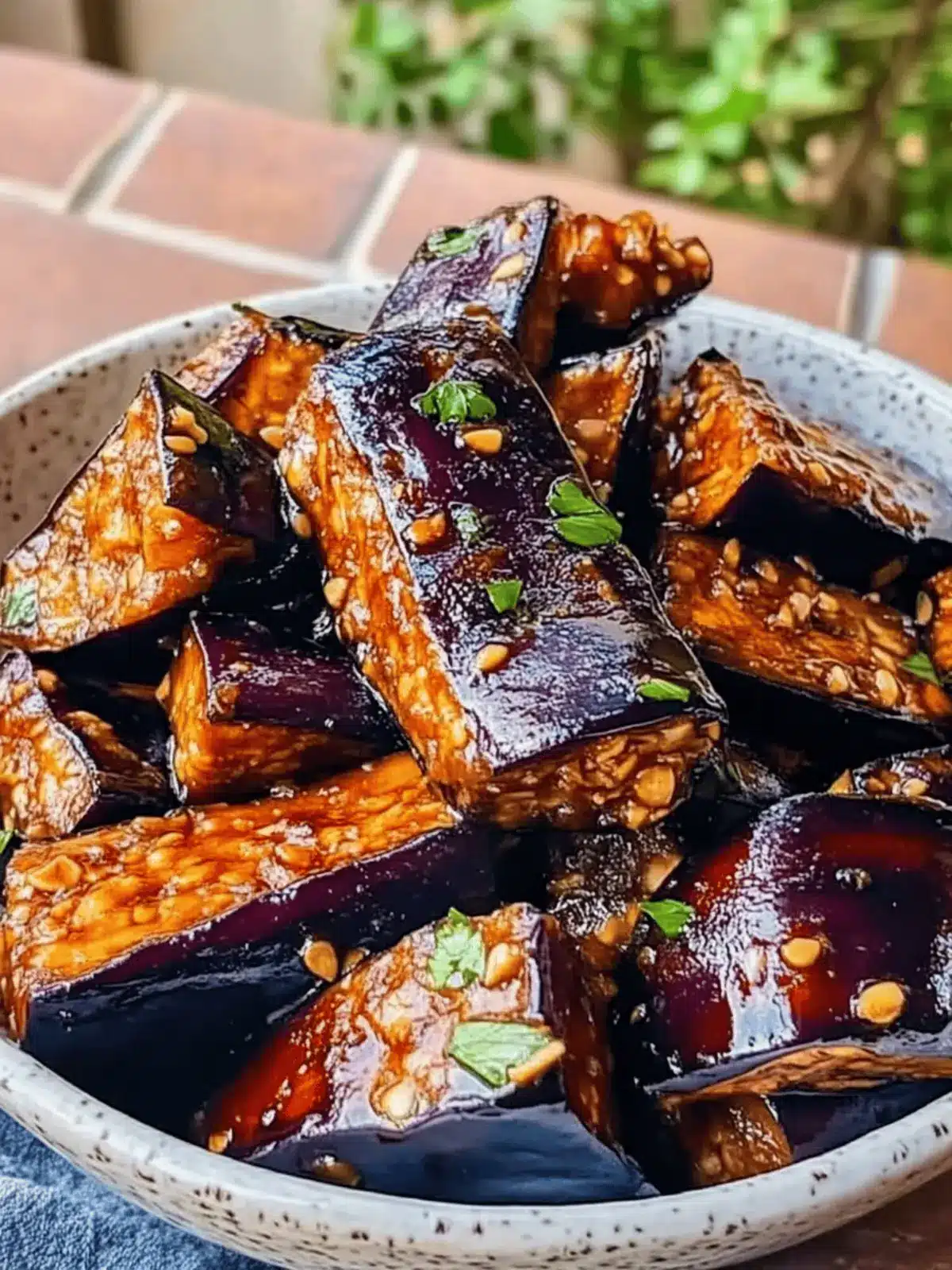 Sticky Garlic Eggplant That's Absolutely Finger-Licking Good 4 Sticky Garlic Eggplant