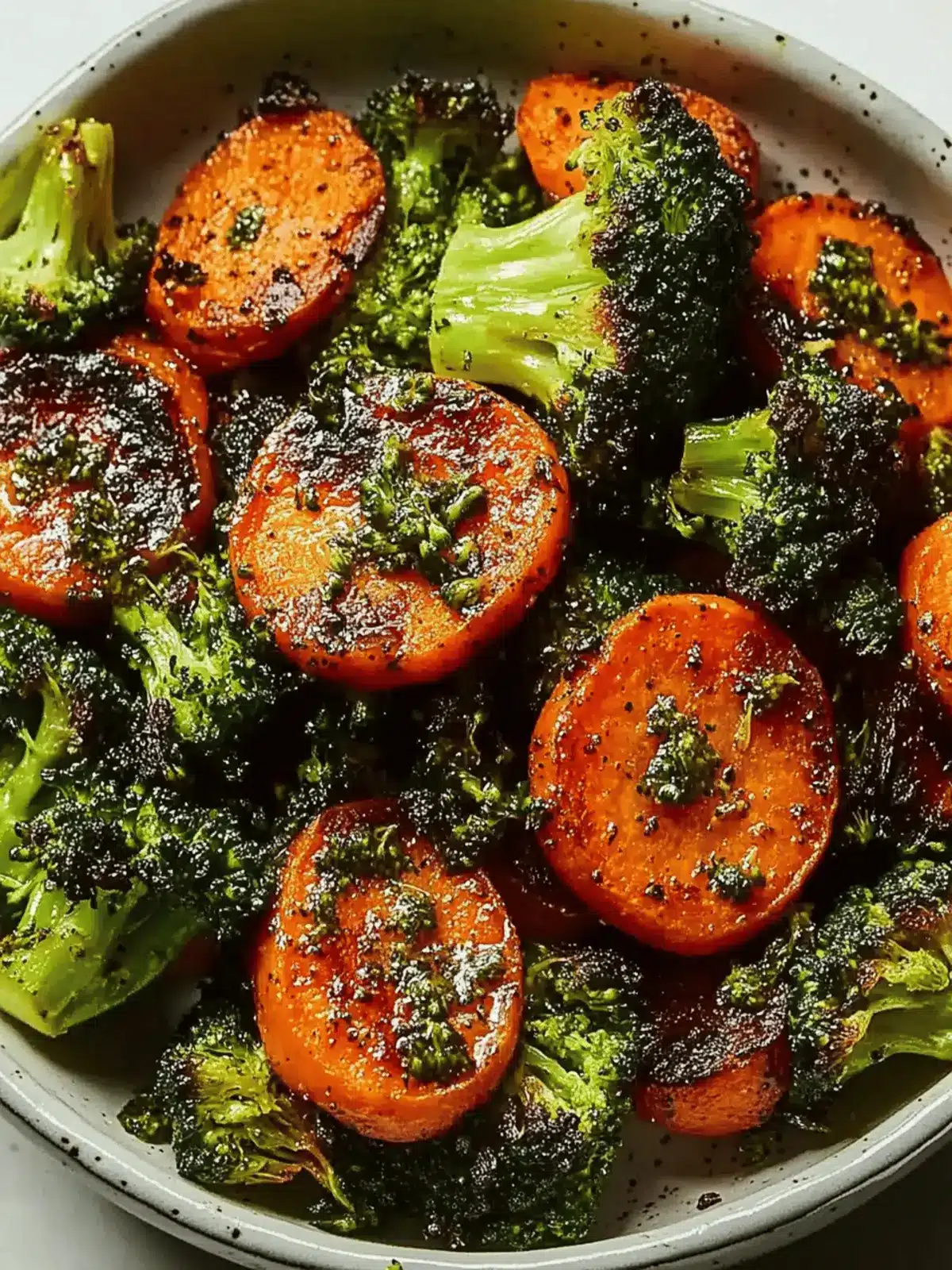 Crispy Roasted Broccoli and Carrots for a Perfect Side Dish 3 Roasted Broccoli and Carrots