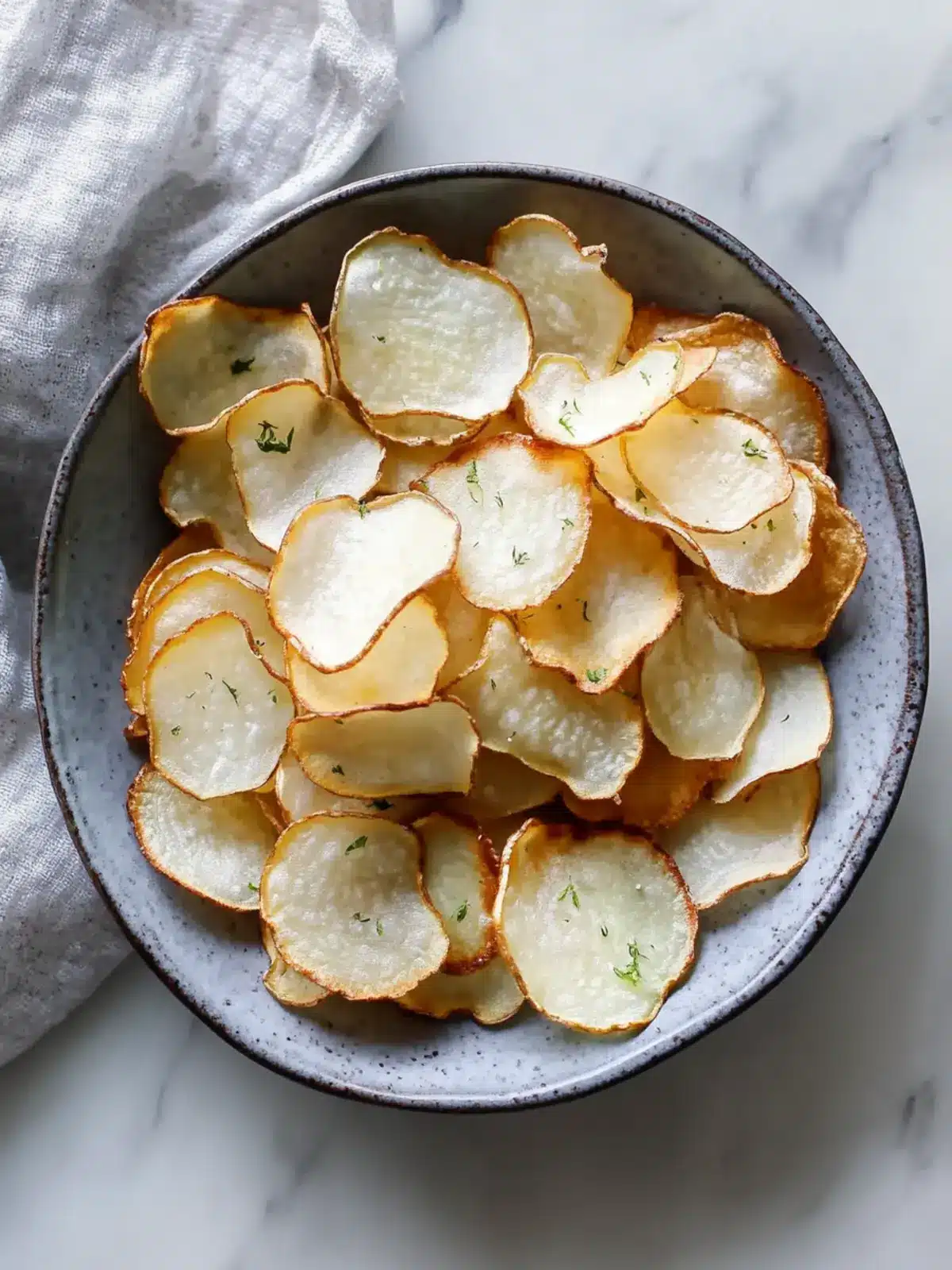 Crispy Kohlrabi Chips: Guilt-Free Crunch You ll Crave 2 Kohlrabi Chips