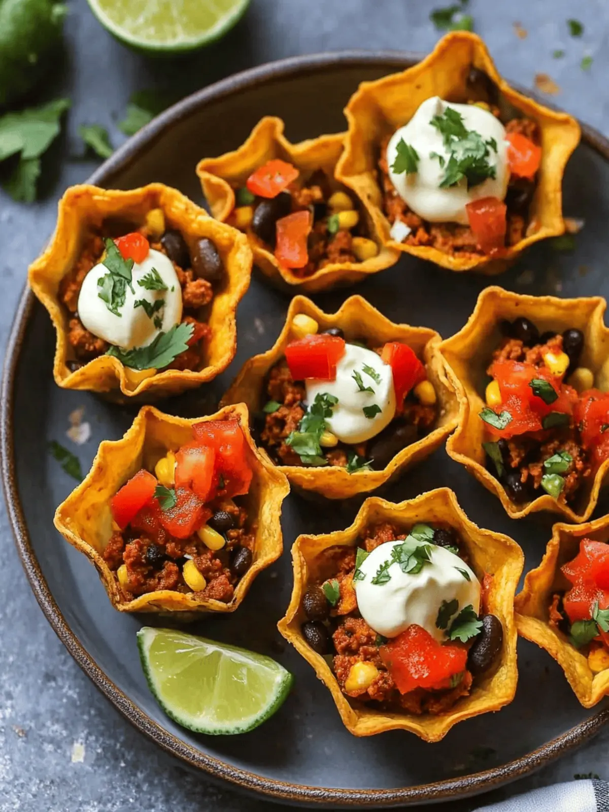 Easy Taco Cups: Irresistible Baked Delights for Game Day 4 Easy Taco Cups
