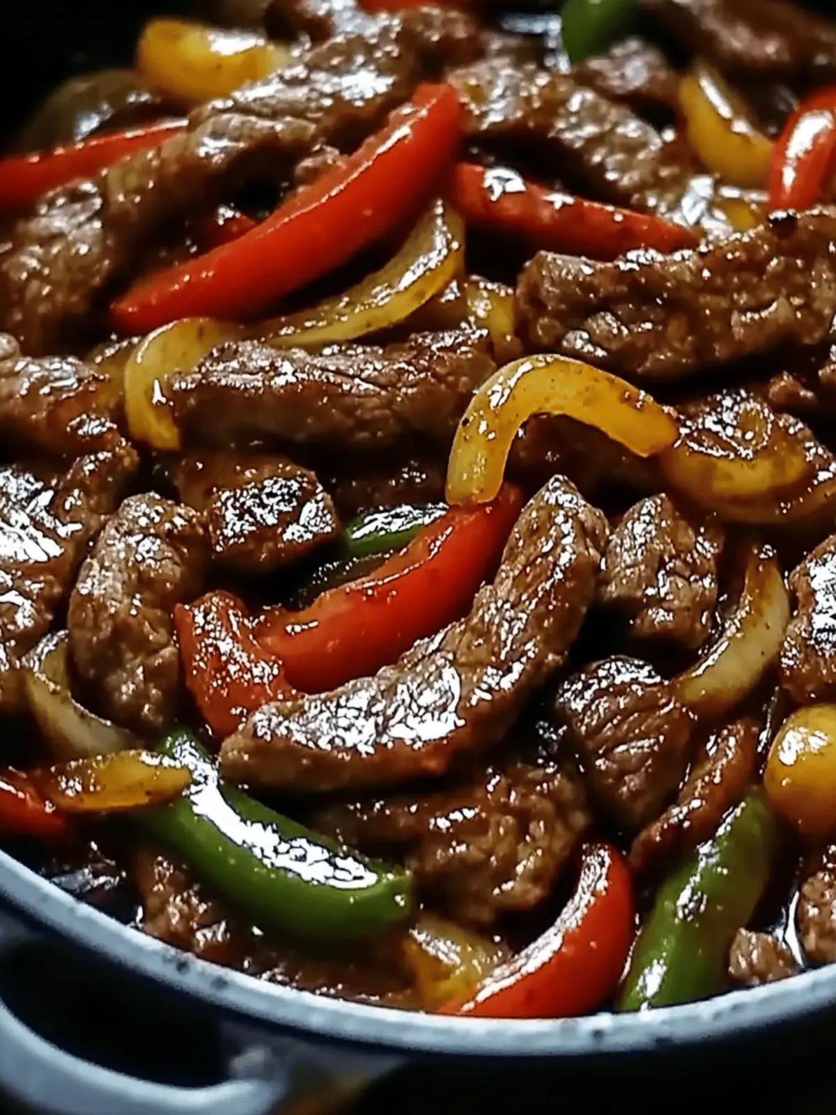 Sizzling Chinese Pepper Steak with Onions: A Home Cook's Delight 2 Sizzling Chinese Pepper Steak with Onions