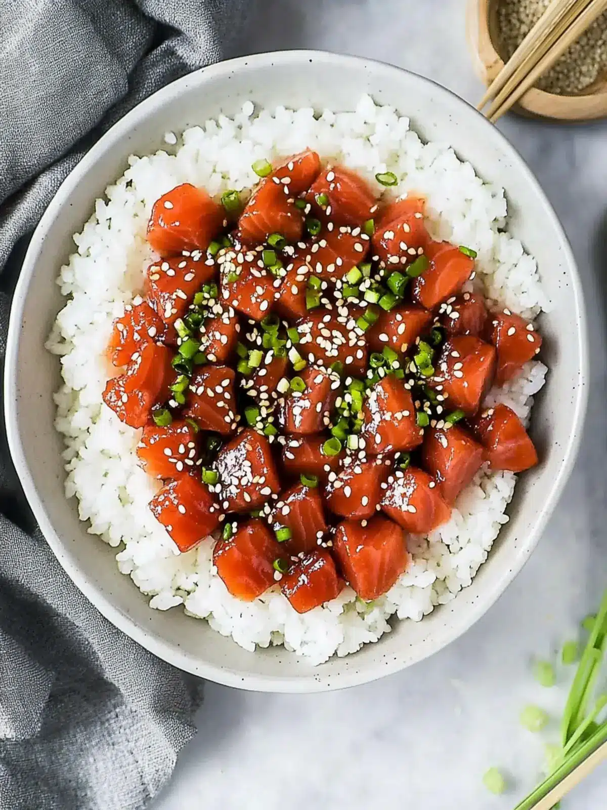 Savory Japanese Tuna Poke: Your New Must-Try Home Dish 3 Japanese Tuna Poke