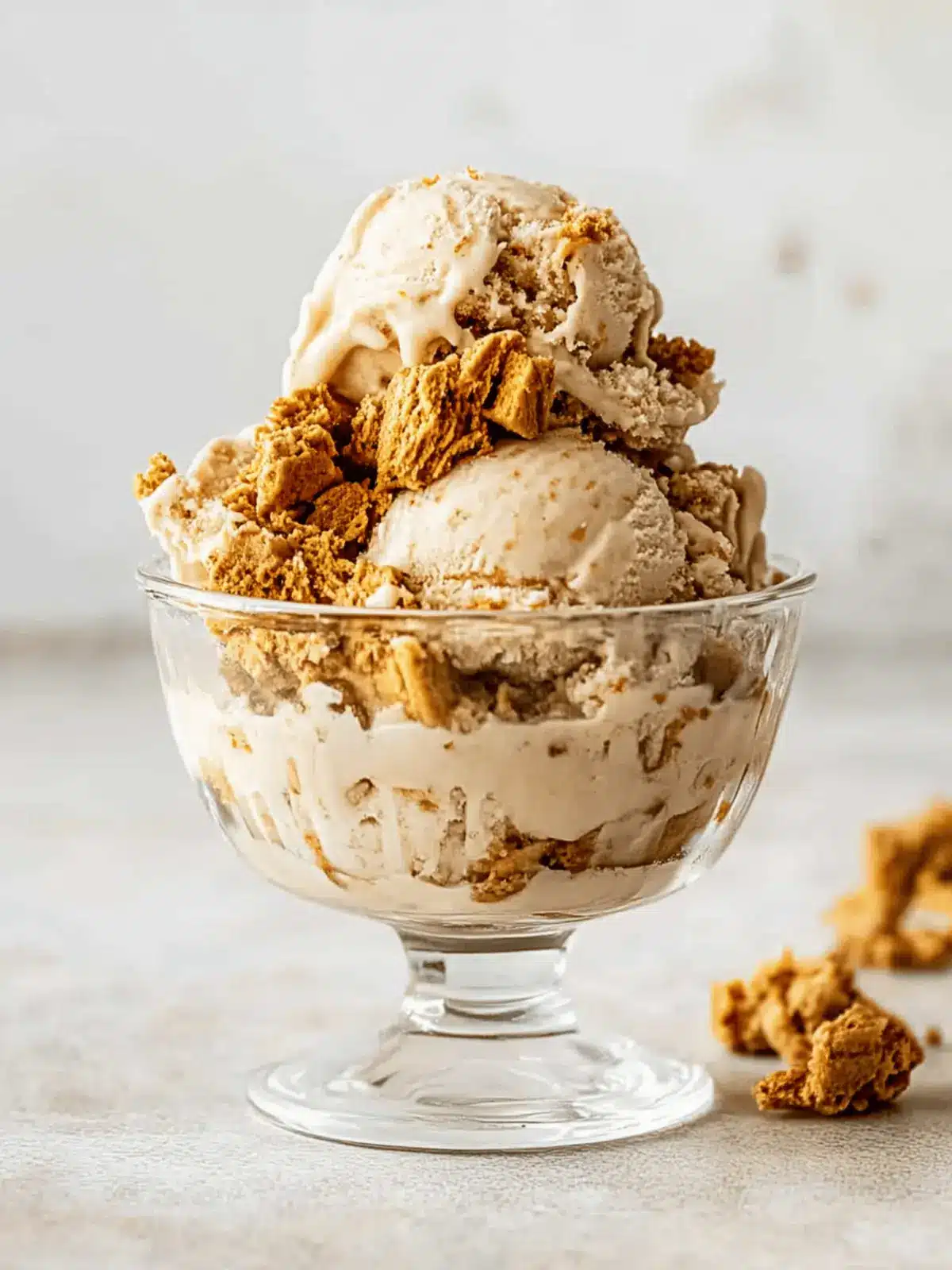 Creamy Biscoff Ice Cream Recipe That Will Delight You 4 Biscoff Ice Cream