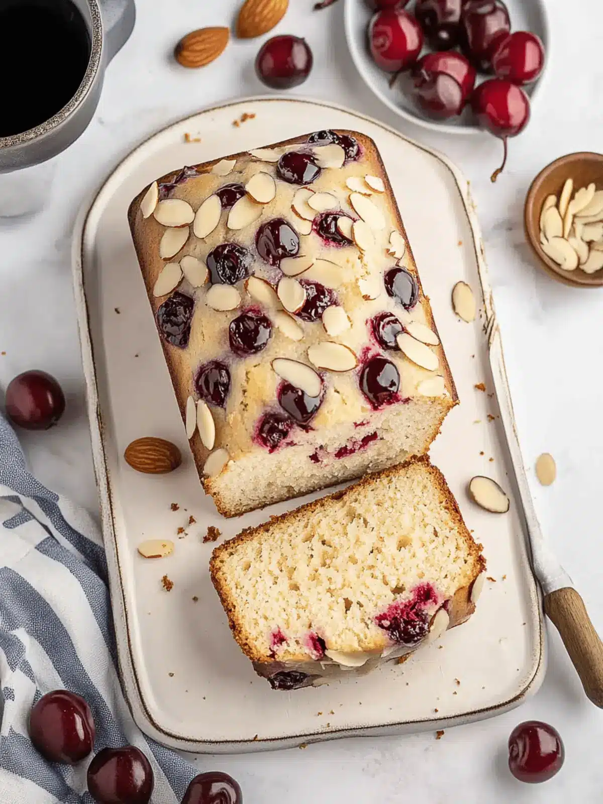 Almond Cherry Bread: A Sweet Slice of Joy at Home 3 Almond Cherry Bread